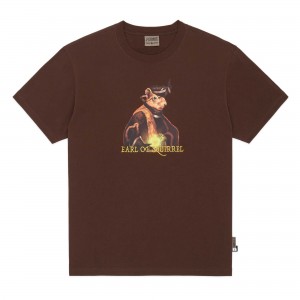 Brown Teddy Fresh TF x Magic: The Gathering Earl Of Squirrel Tee | SLGYHE316