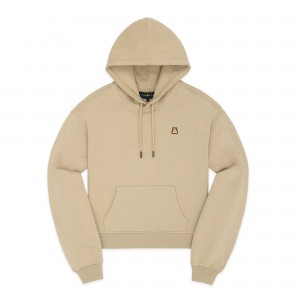 Khaki Teddy Fresh Classic Hoodie | UKFAQE784