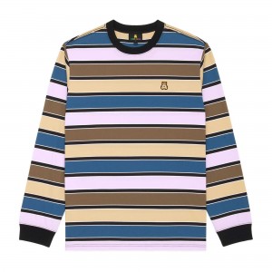 Red Teddy Fresh 90s Stripe Tee | EVUFGI932