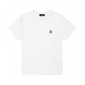 Sage Teddy Fresh Classic Rib Fitted Tee | VHECFW596