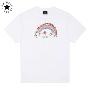 White Teddy Fresh Our Planet Is Dying Tee | JLSBEN140