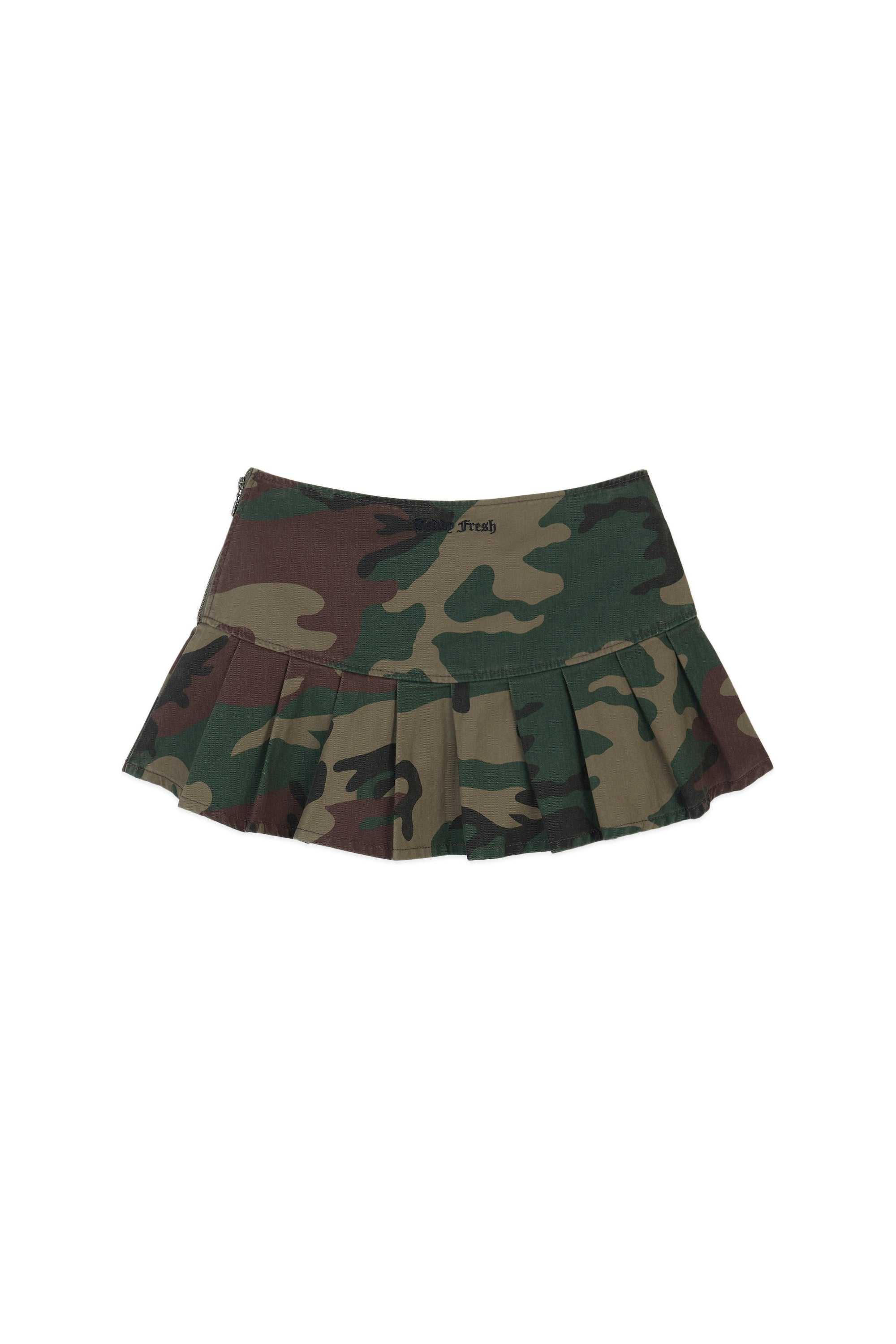 Army Teddy Fresh Bear Buckle Mini Skirt | ECWBNT310