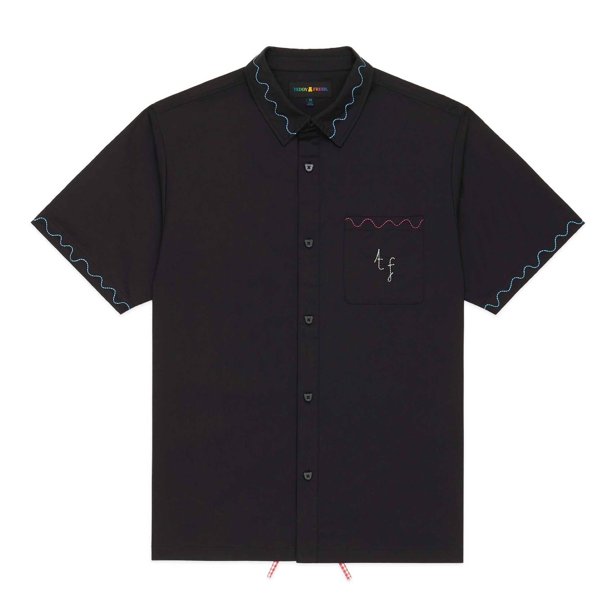 Black Teddy Fresh Bouquet Shirt | LVJBYR629