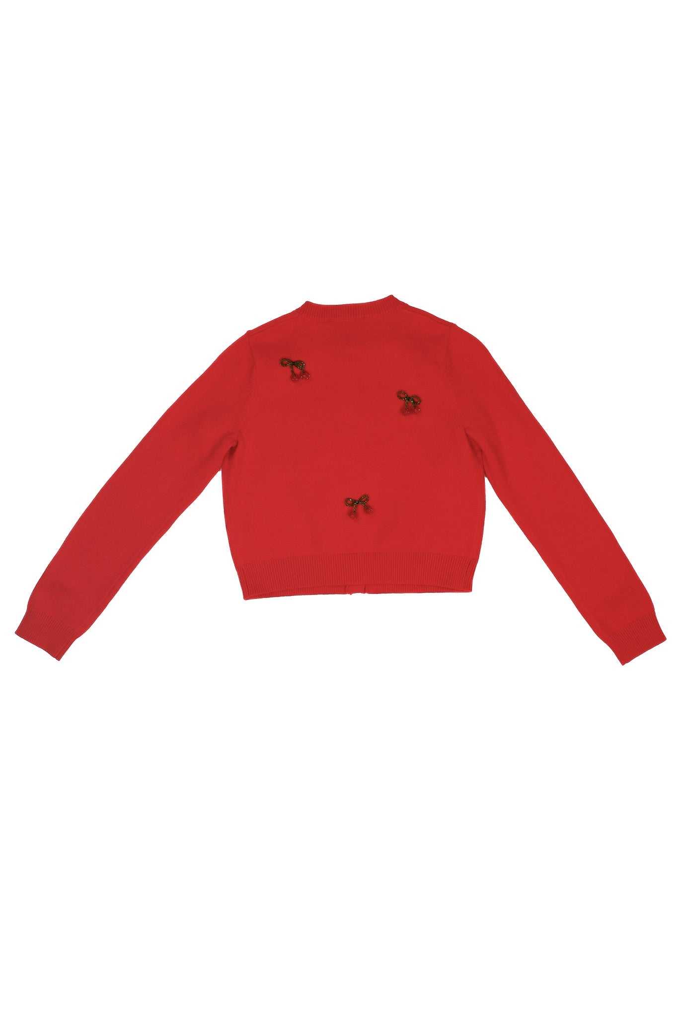 Black Teddy Fresh Cherry On Top Cardigan | XKPWZM905