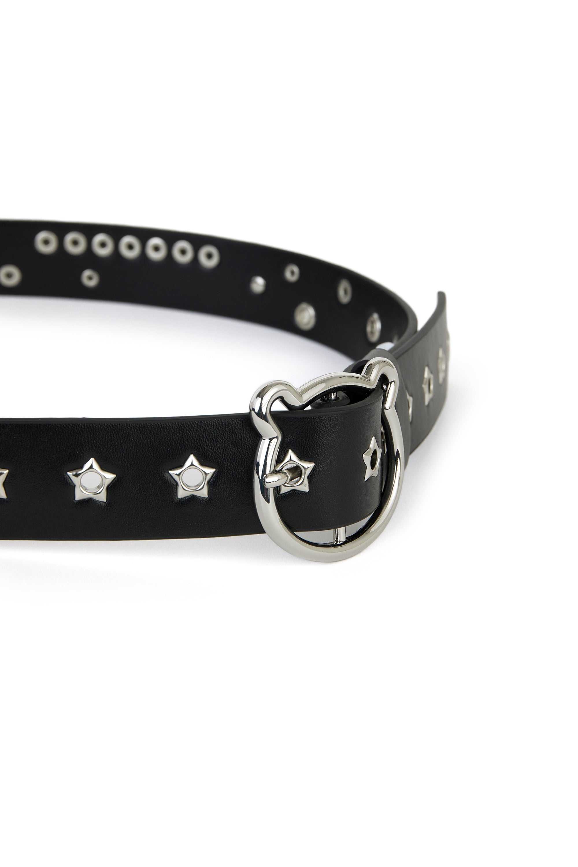 Black Teddy Fresh Embellished Belt | UALOFC615