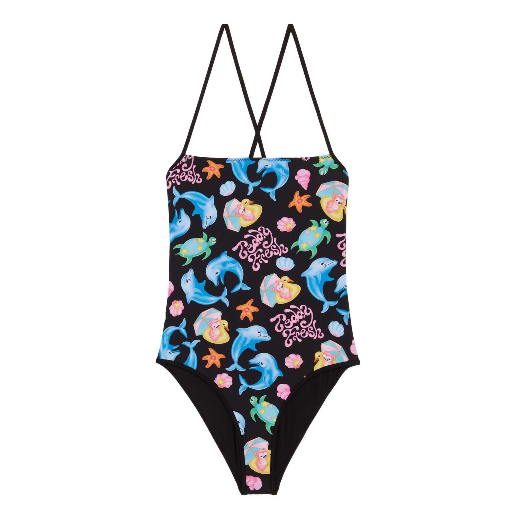 Black Teddy Fresh Holiday One Piece Swimsuit | DAXBNU091