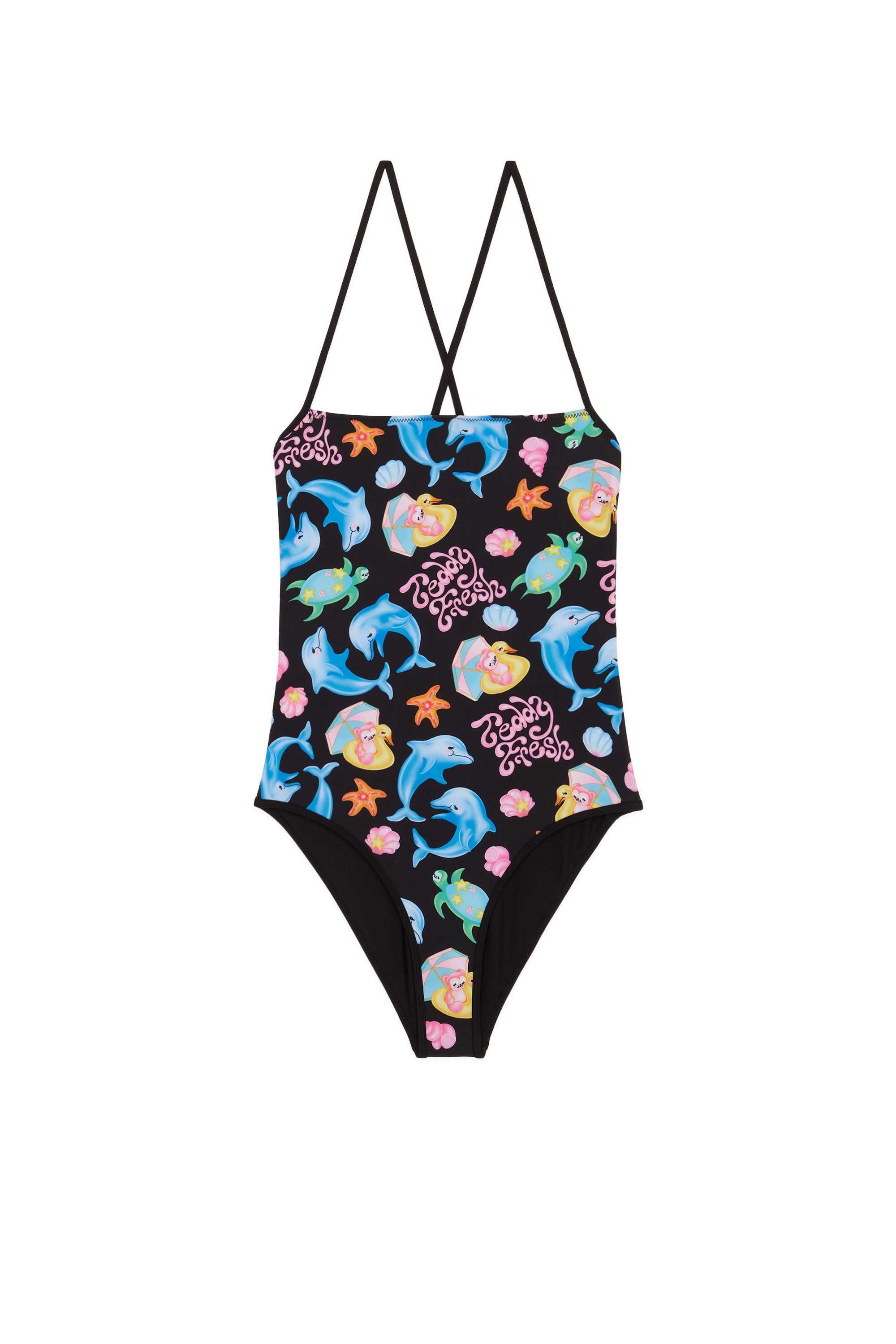 Black Teddy Fresh Holiday One Piece Swimsuit | DAXBNU091