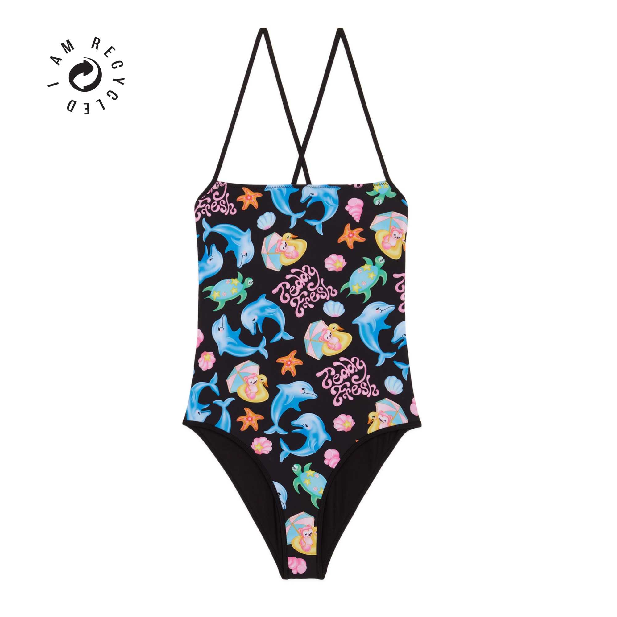 Black Teddy Fresh Holiday One Piece Swimsuit | DAXBNU091