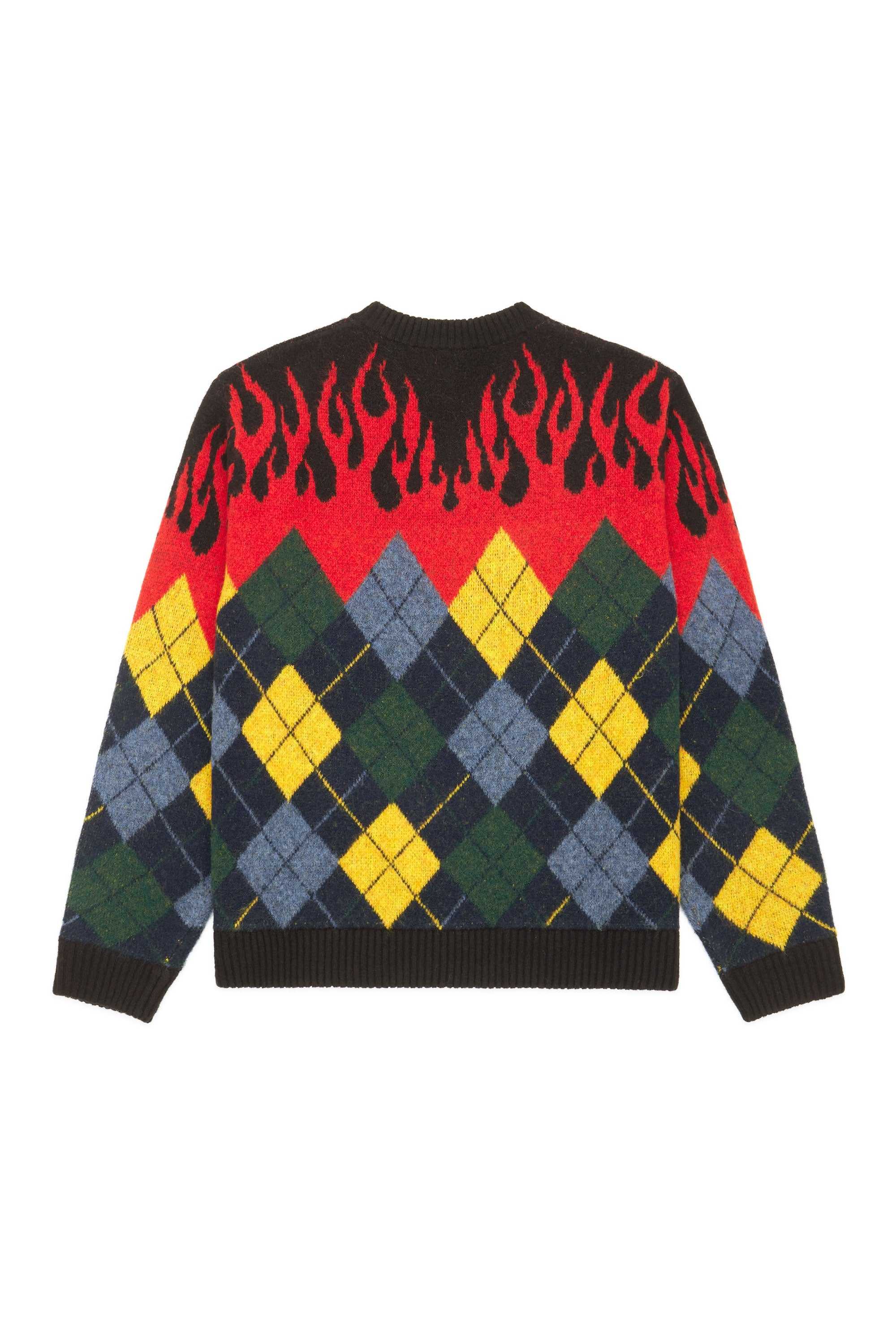 Black Teddy Fresh In Flames Sweater | SWLFPK408