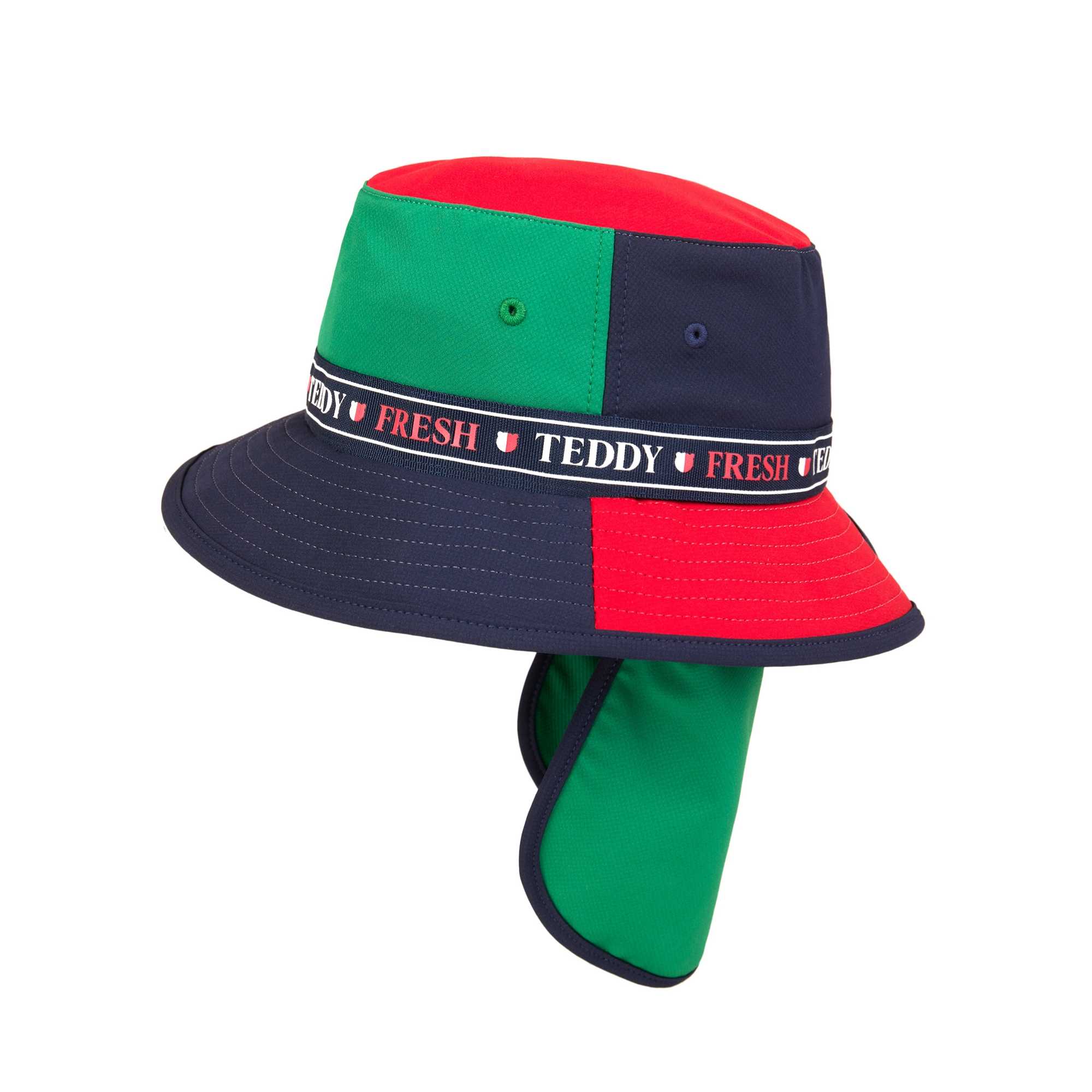 Black Teddy Fresh Shade Nylon Bucket Hat | RFPQNT867