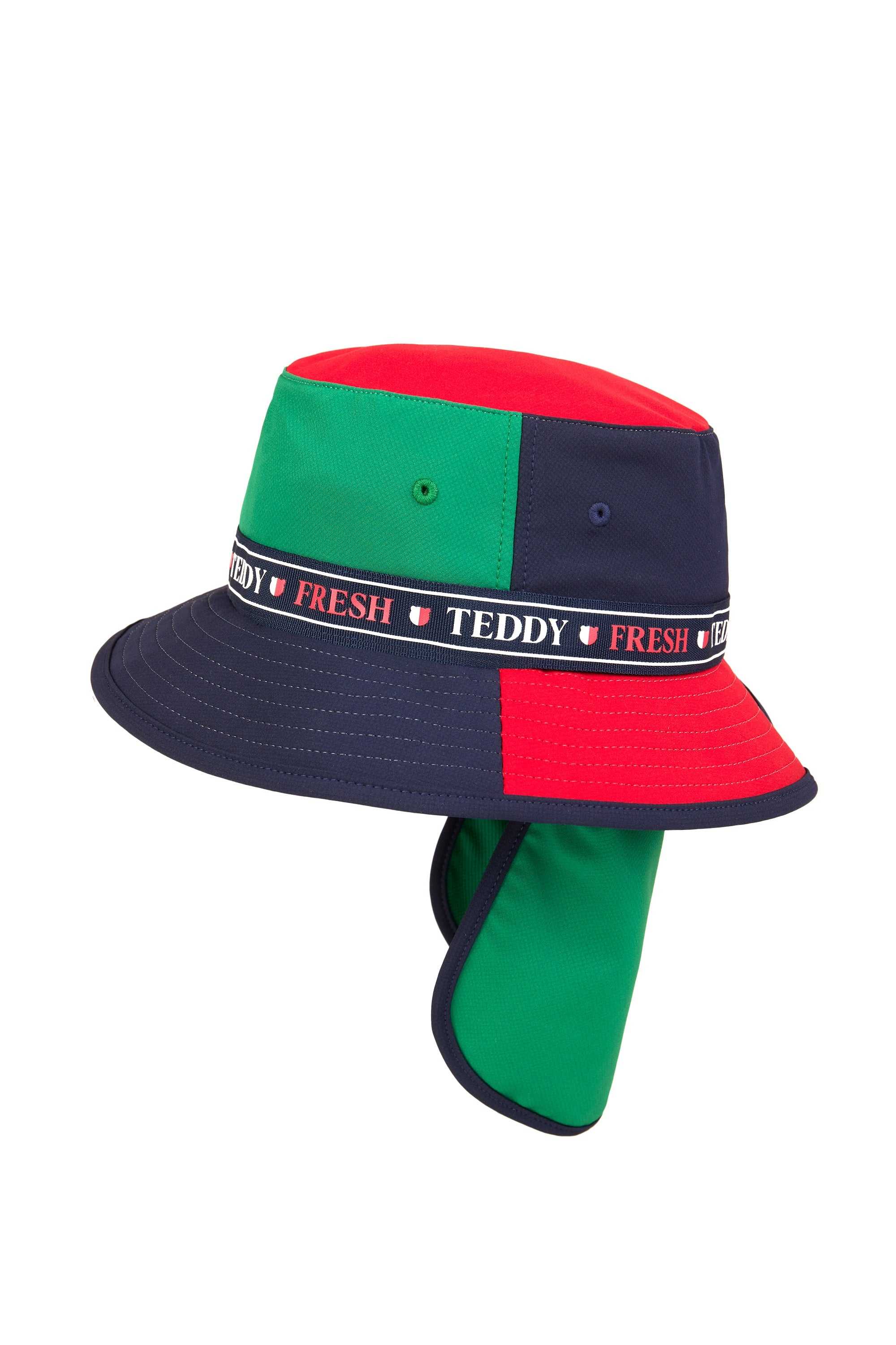 Black Teddy Fresh Shade Nylon Bucket Hat | RFPQNT867