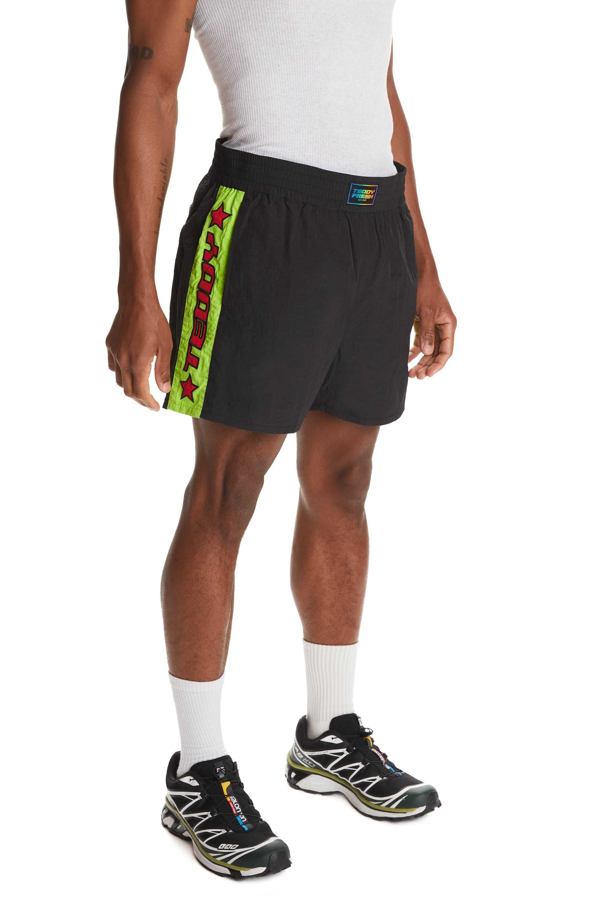 Black Teddy Fresh Surfs Up Shorts | WXRBDG608