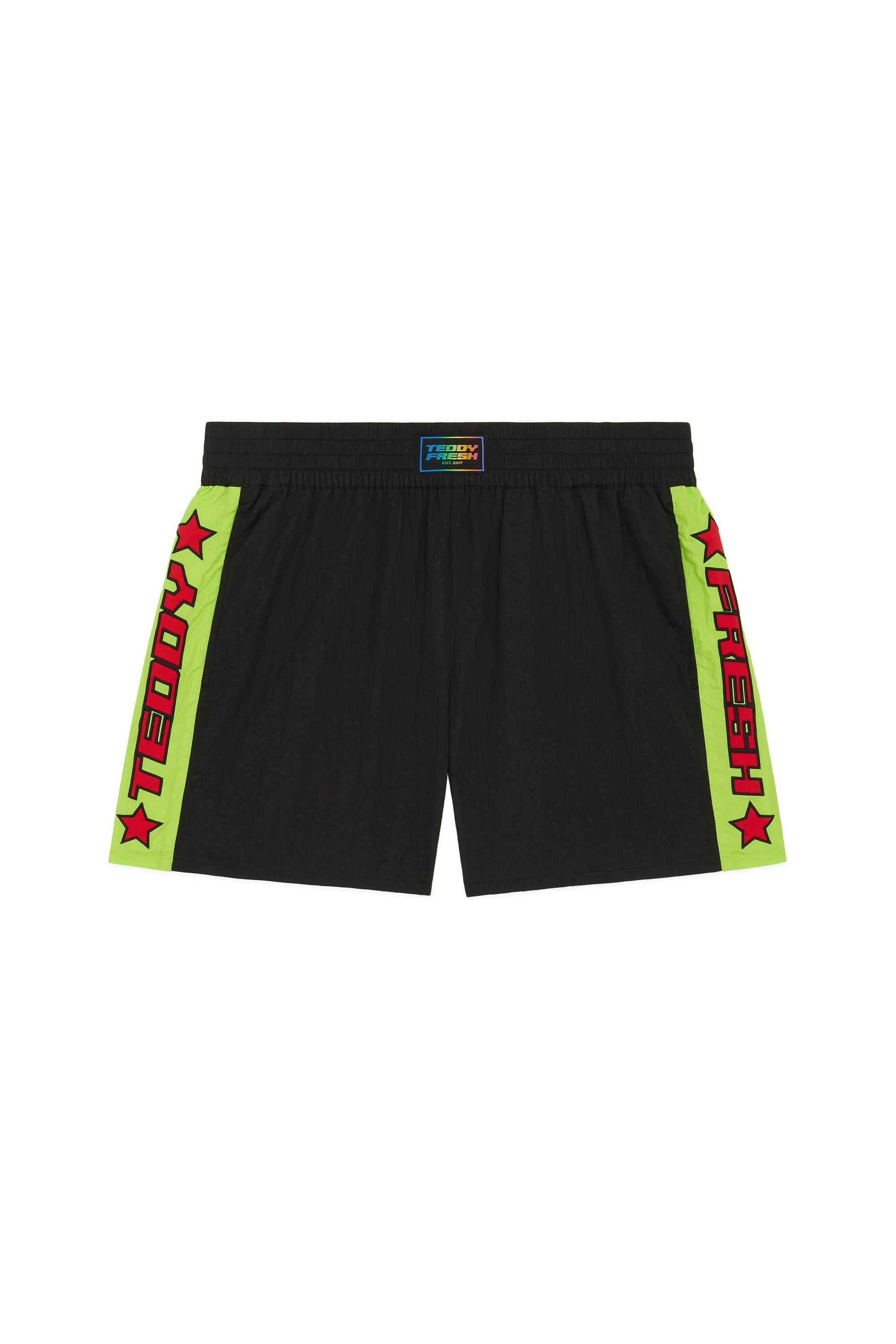 Black Teddy Fresh Surfs Up Shorts | WXRBDG608