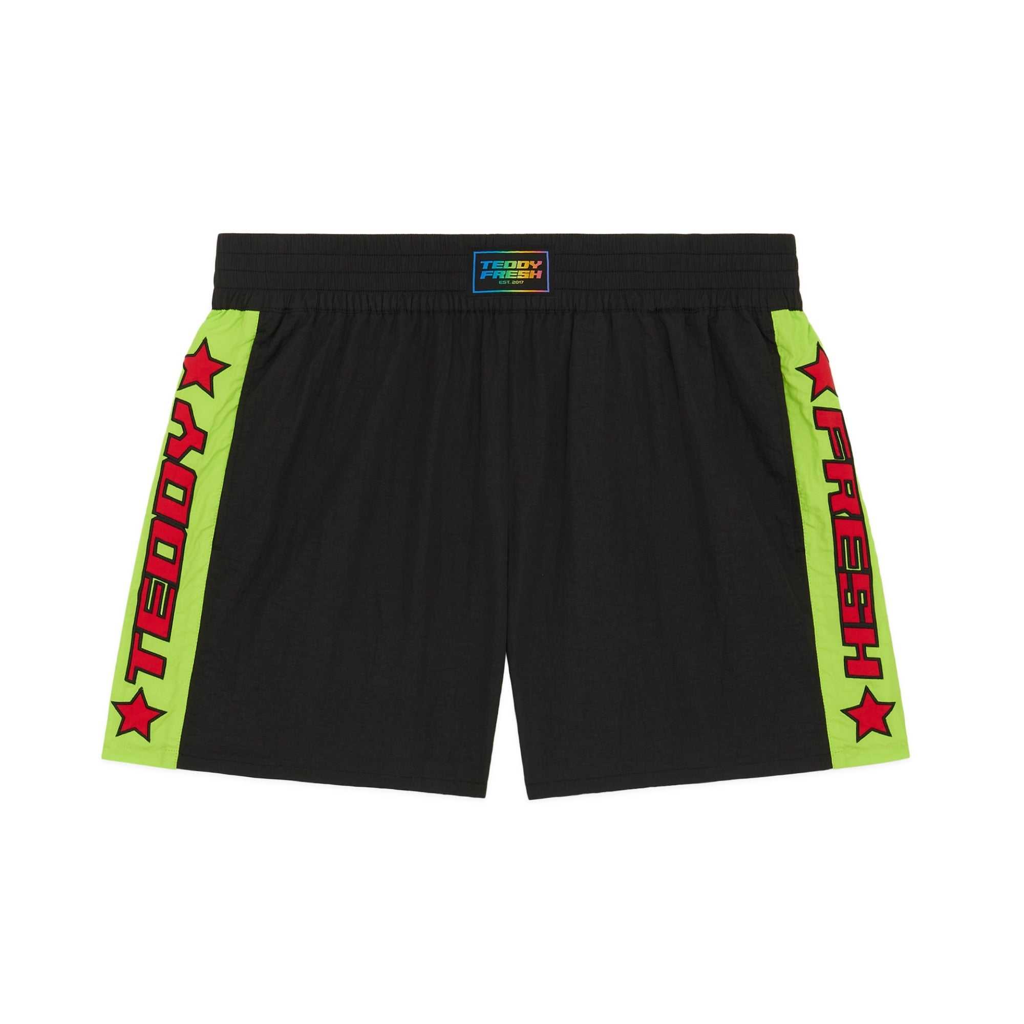 Black Teddy Fresh Surfs Up Shorts | WXRBDG608