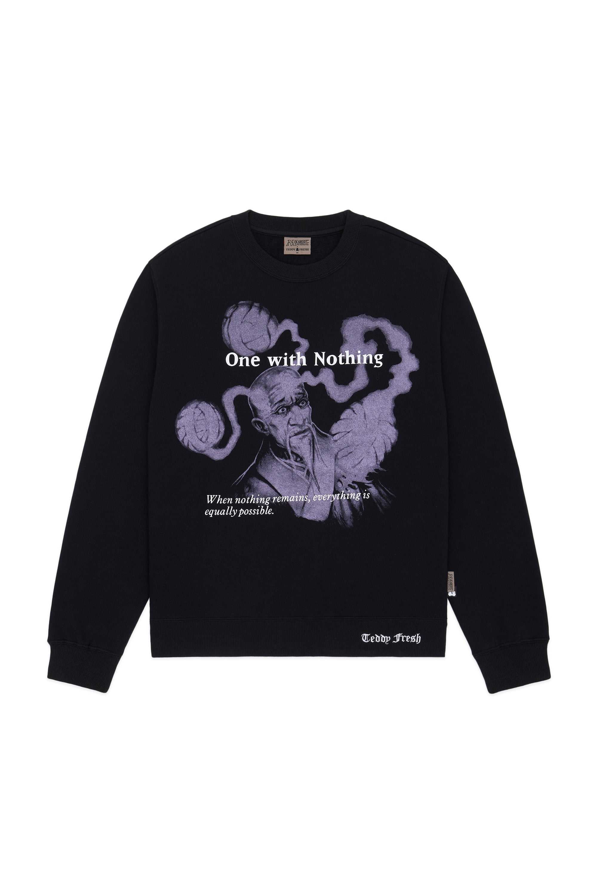 Black Teddy Fresh TF x Magic: The Gathering One With Nothing Sweatshirt | XEDCLH879