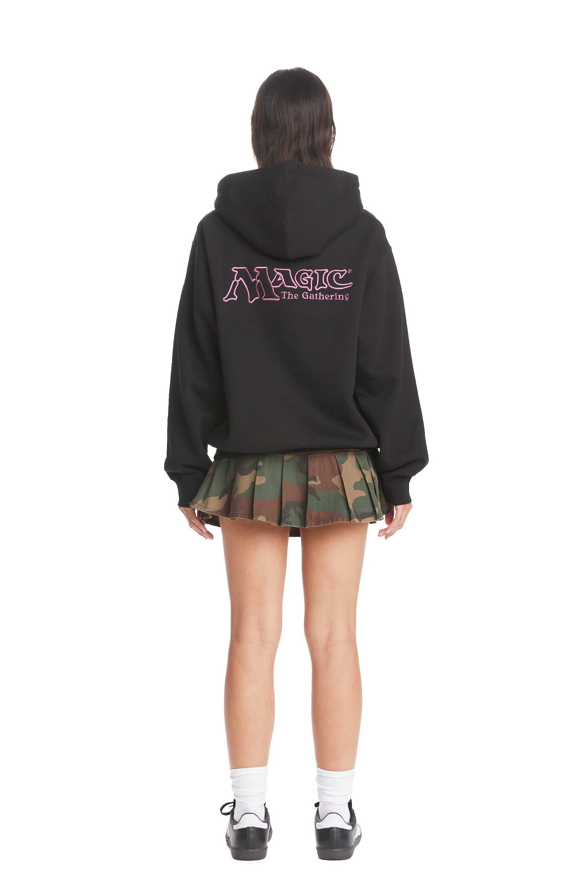 Black Teddy Fresh TF x Magic: The Gathering Blightning Hoodie | LCHWSB968