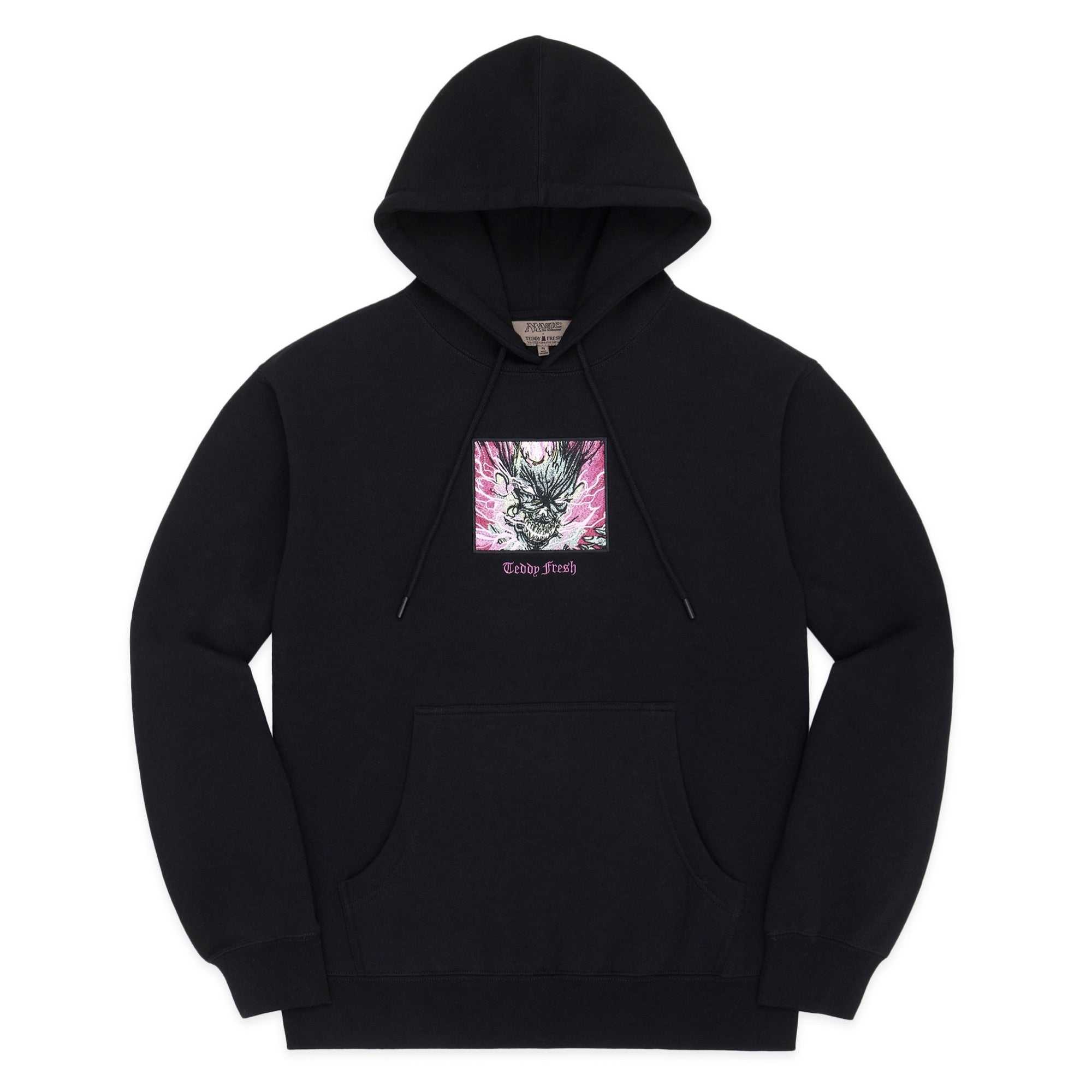 Black Teddy Fresh TF x Magic: The Gathering Blightning Hoodie | LCHWSB968