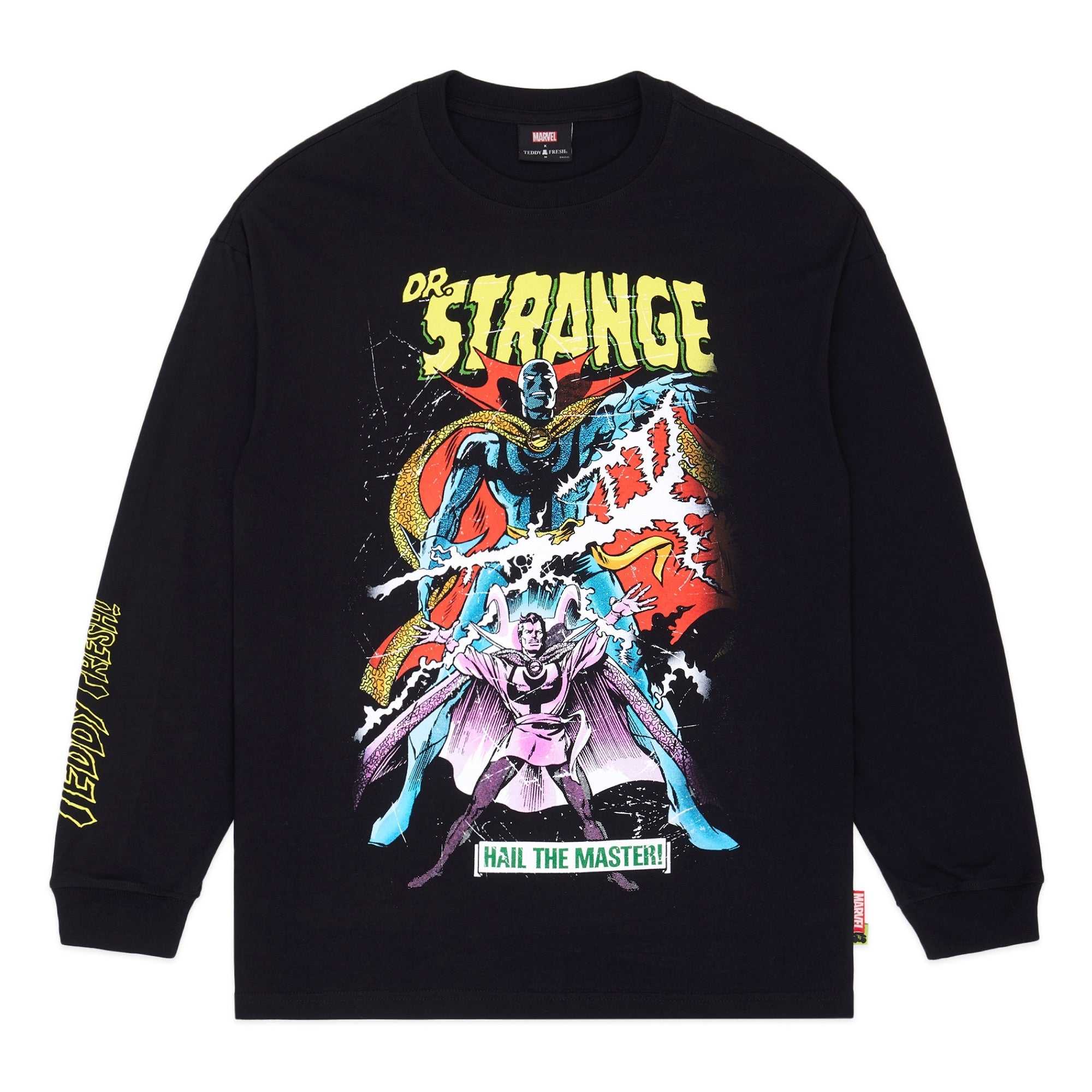 Black Teddy Fresh TF x Marvel Dr. Strange Tee | XLFUGI597