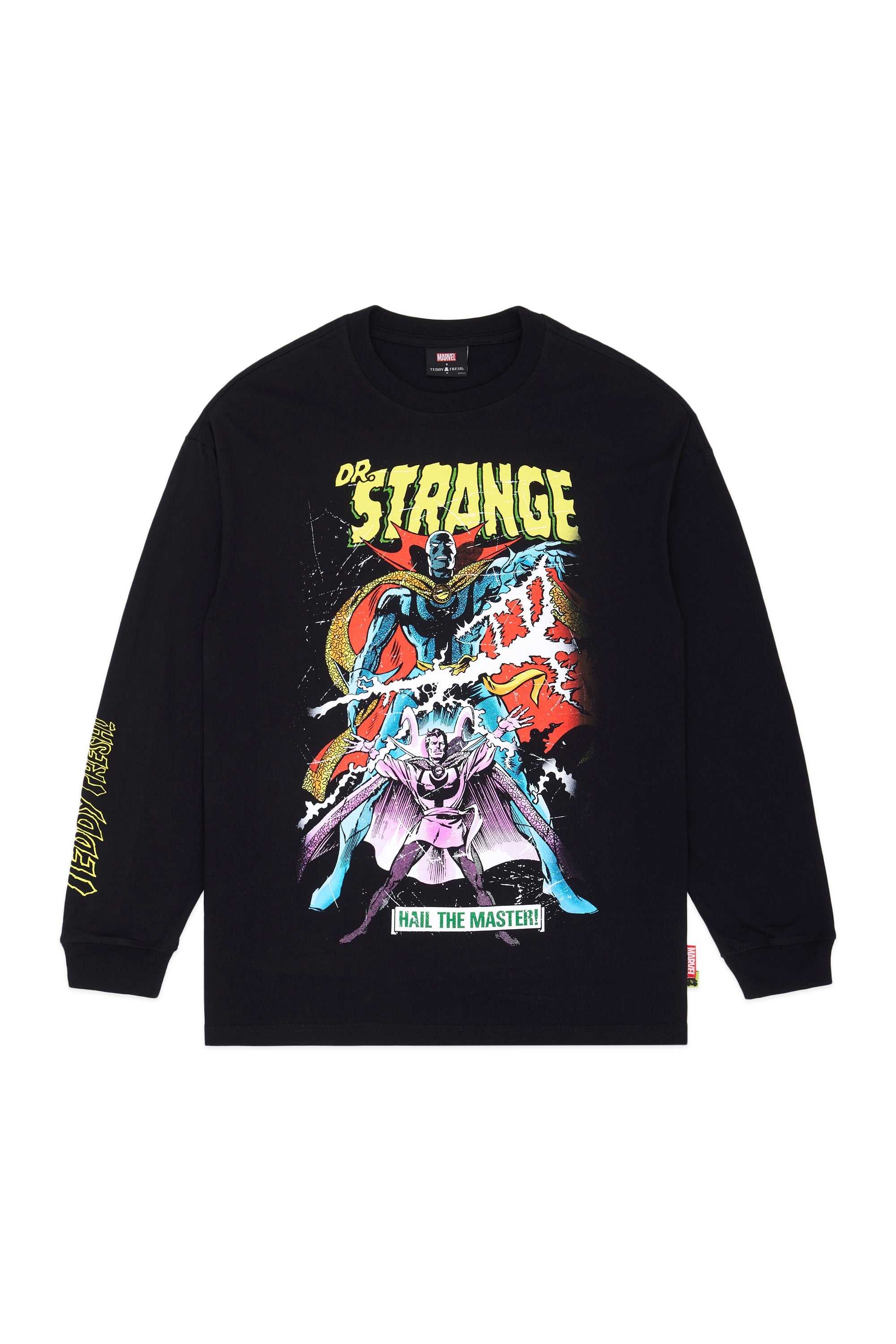 Black Teddy Fresh TF x Marvel Dr. Strange Tee | XLFUGI597