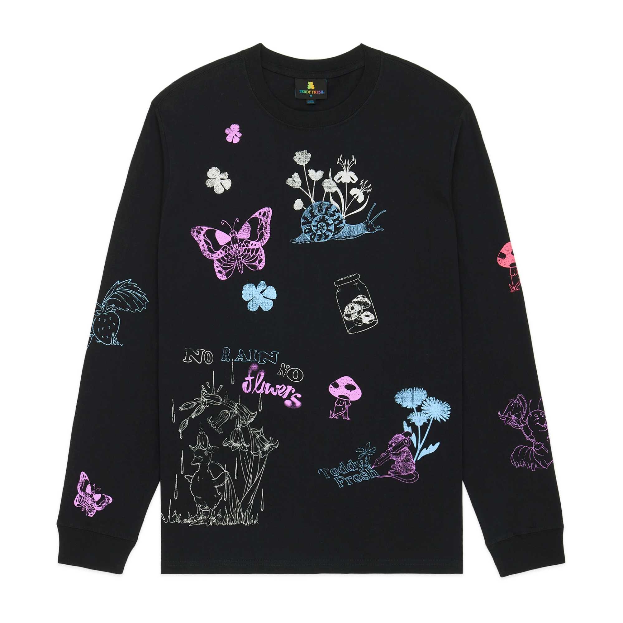 Black Teddy Fresh Wonderland Tee | HEKZLP916