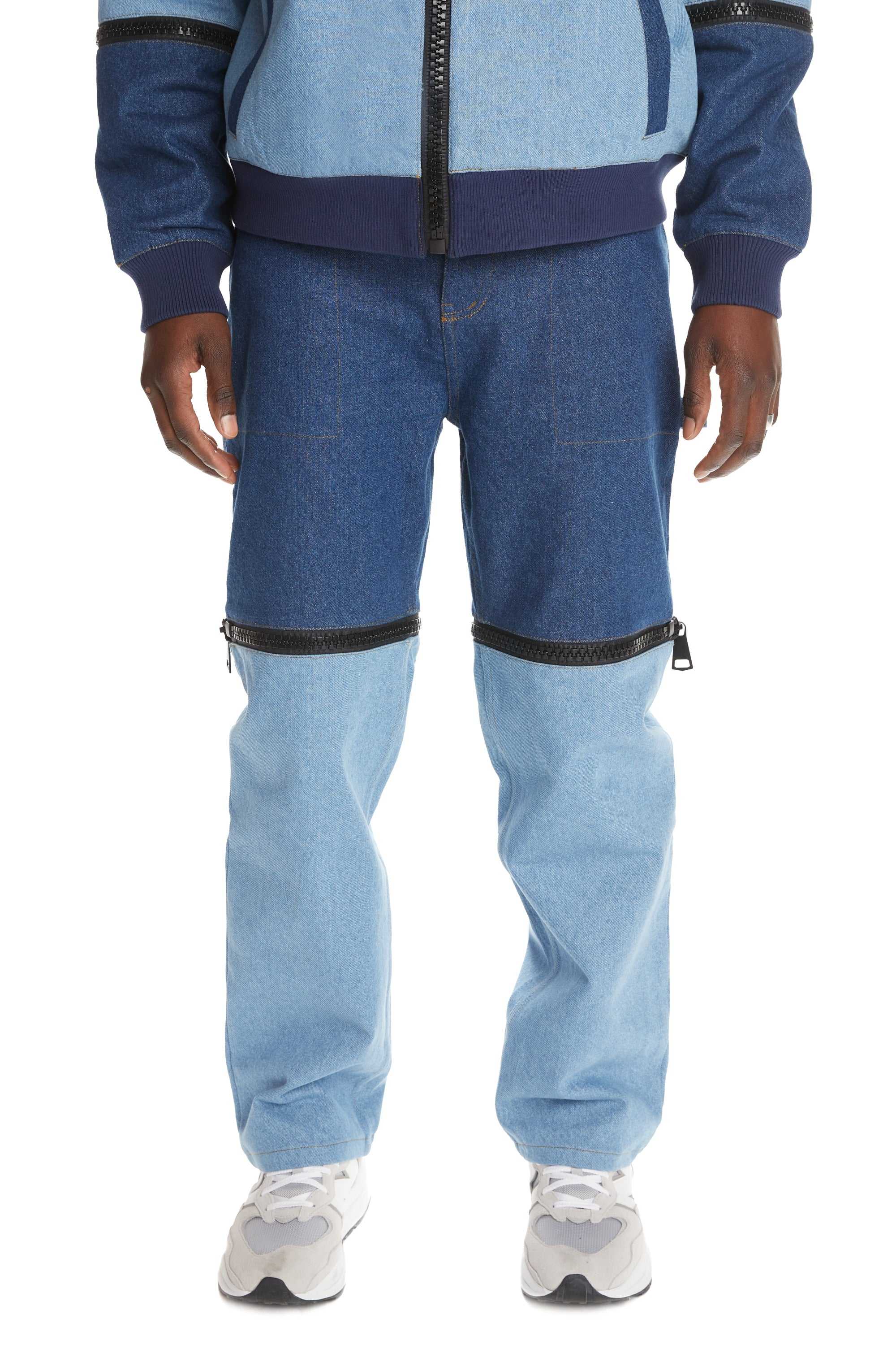 Blue Teddy Fresh Zip Off Denim Pants | KUJOZT851