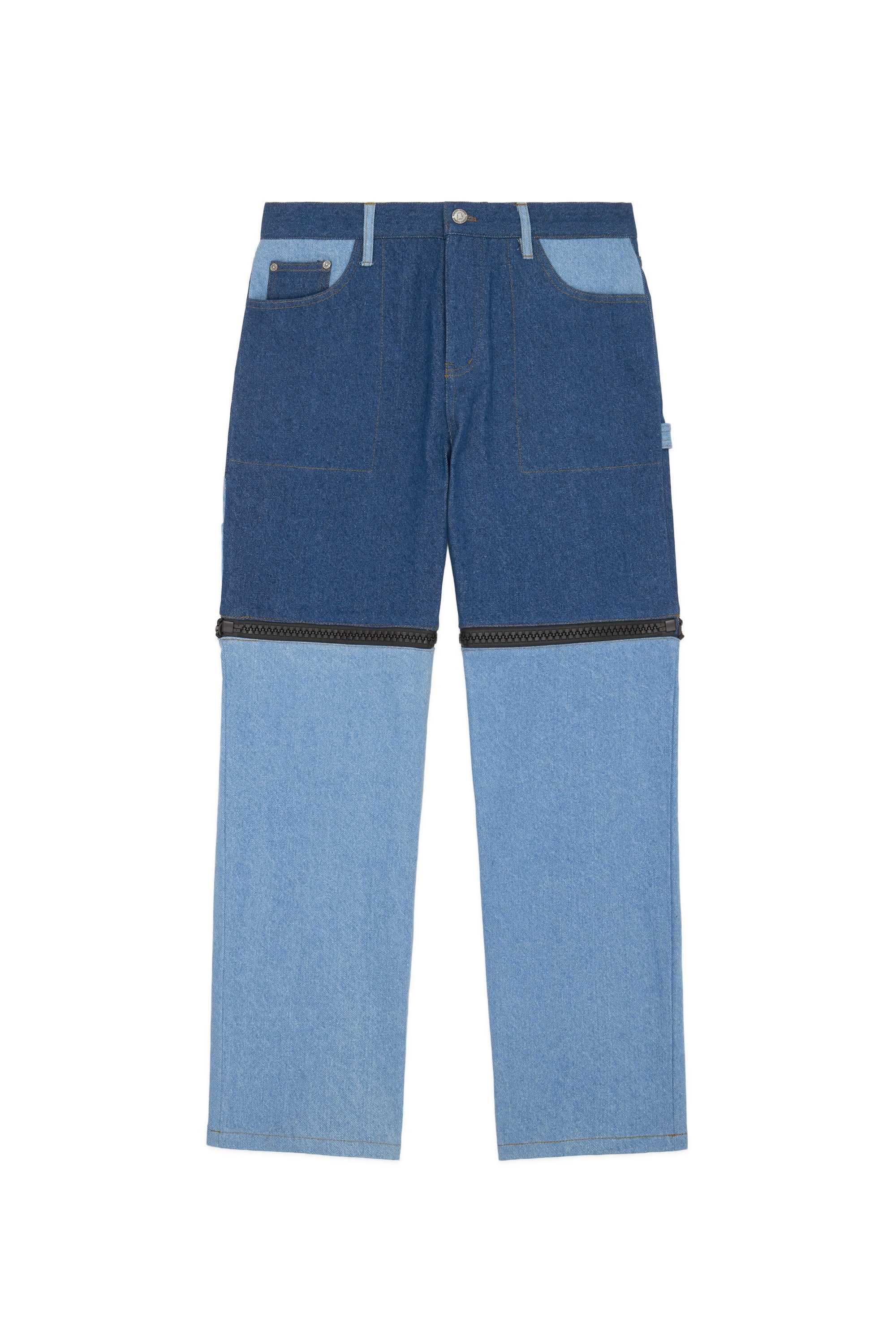 Blue Teddy Fresh Zip Off Denim Pants | KUJOZT851