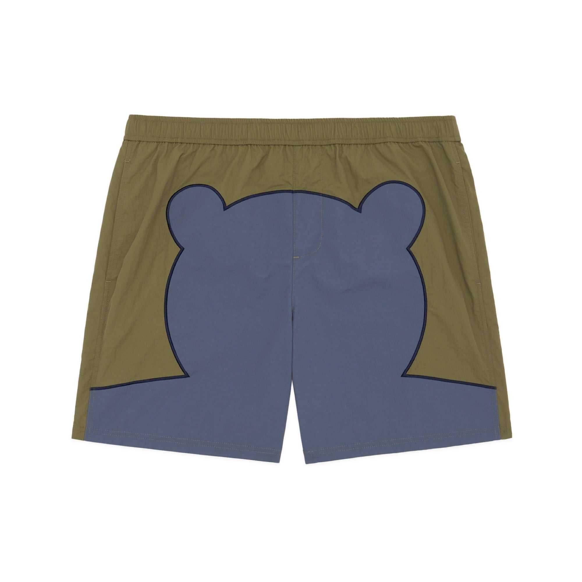 Brick Red Teddy Fresh Bear Silhouette Swim Shorts | GVALWZ107