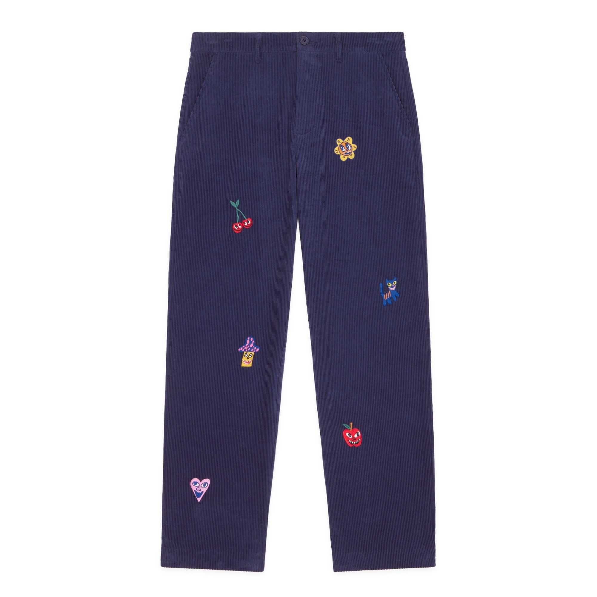 Brown Teddy Fresh Applique Corduroy Pants | LGEBJP561