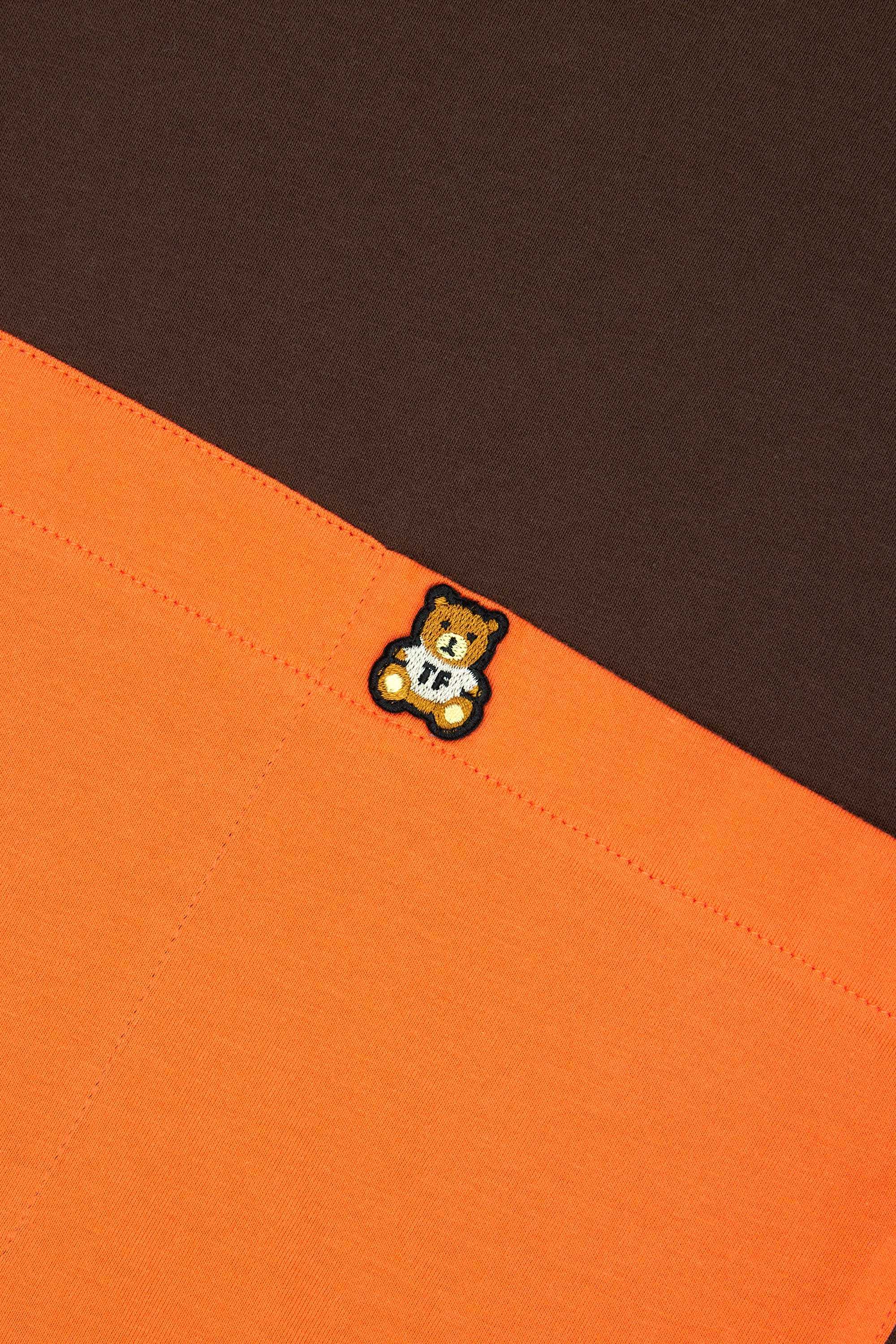 Brown Teddy Fresh Big Pocket Tee | WDALIV513