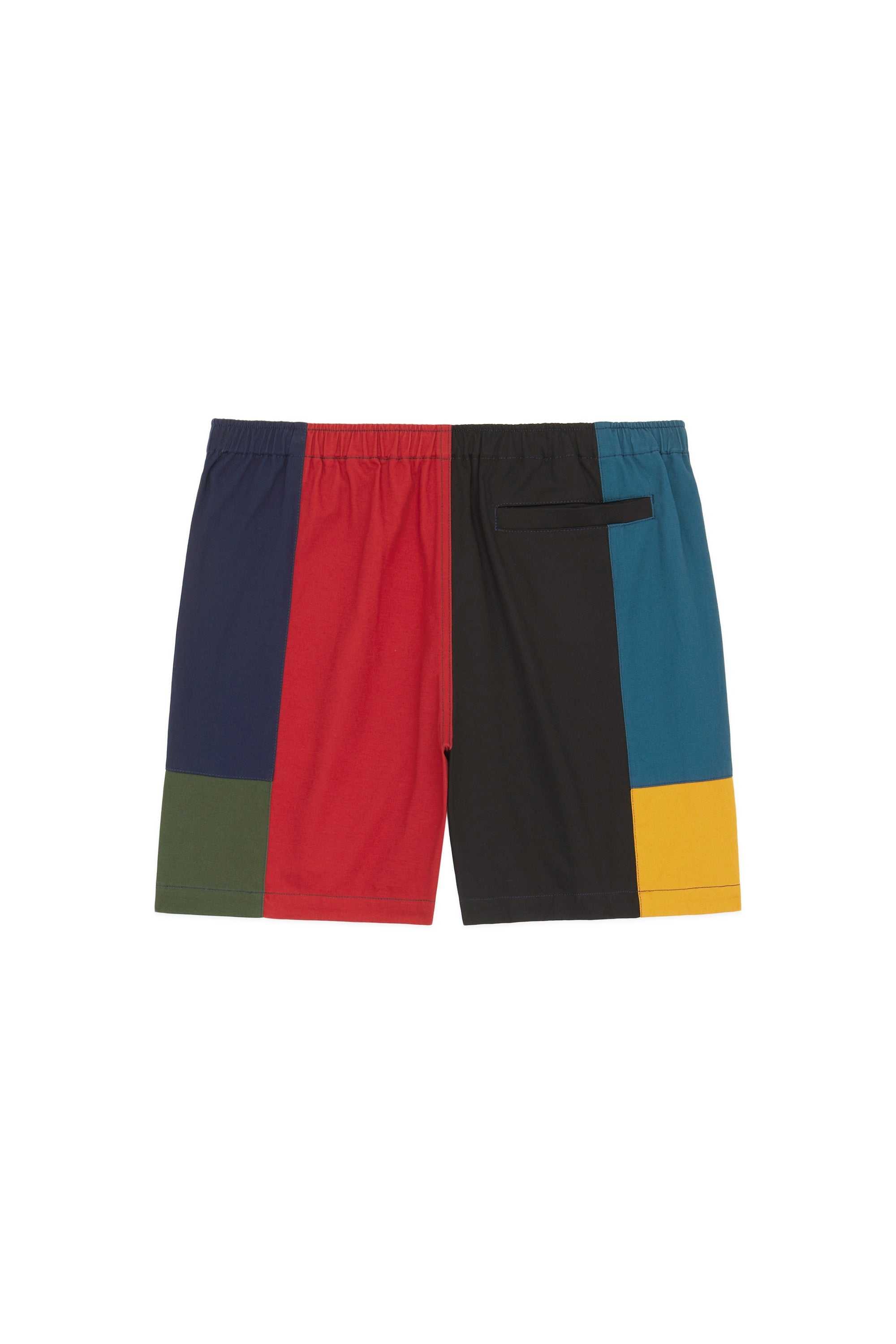 Brown Teddy Fresh Color Block Sailing Shorts | GJSECL268