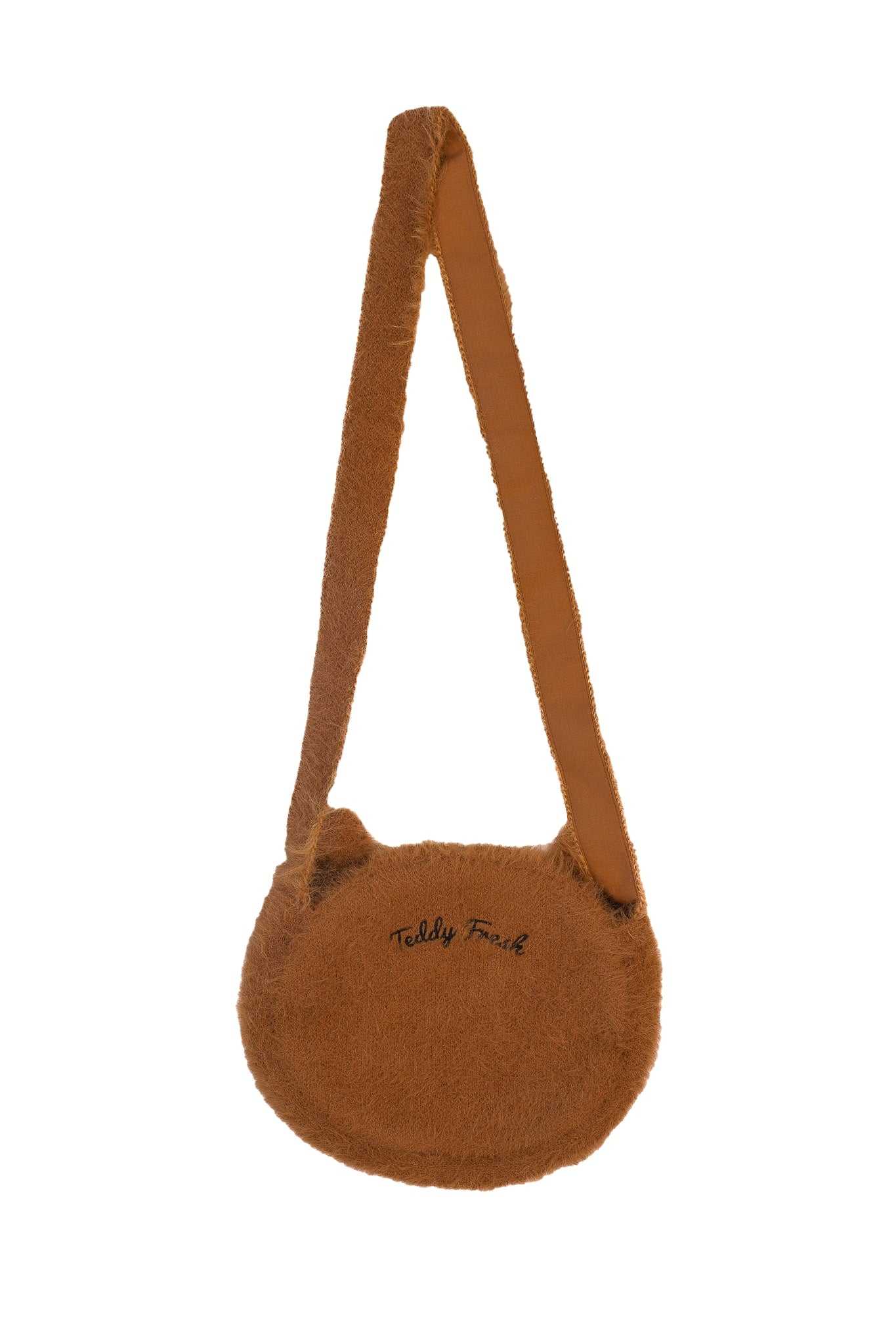 Brown Teddy Fresh Fuzzy Knit Bear Bag | YTMJQK547