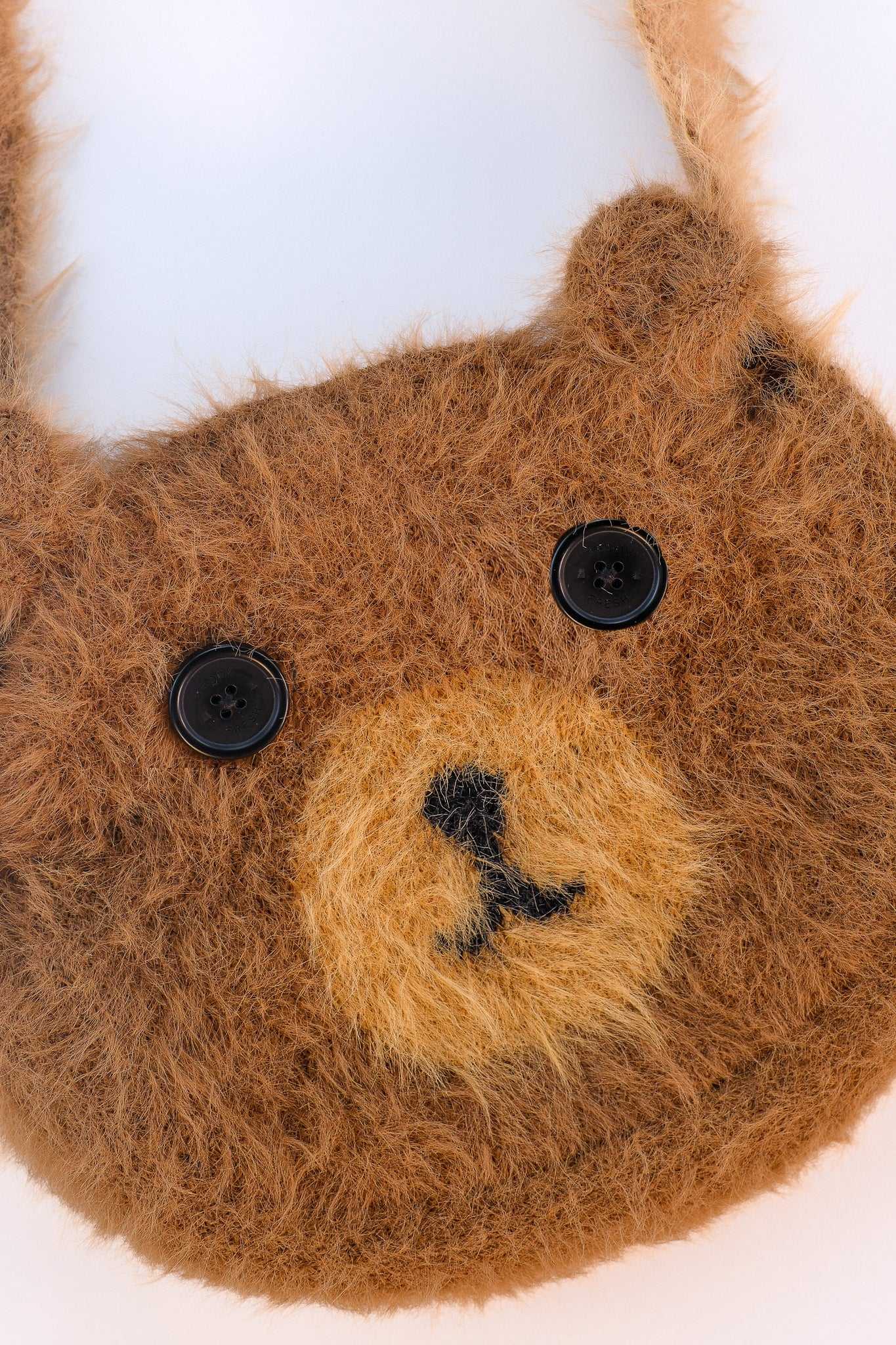 Brown Teddy Fresh Fuzzy Knit Bear Bag | YTMJQK547