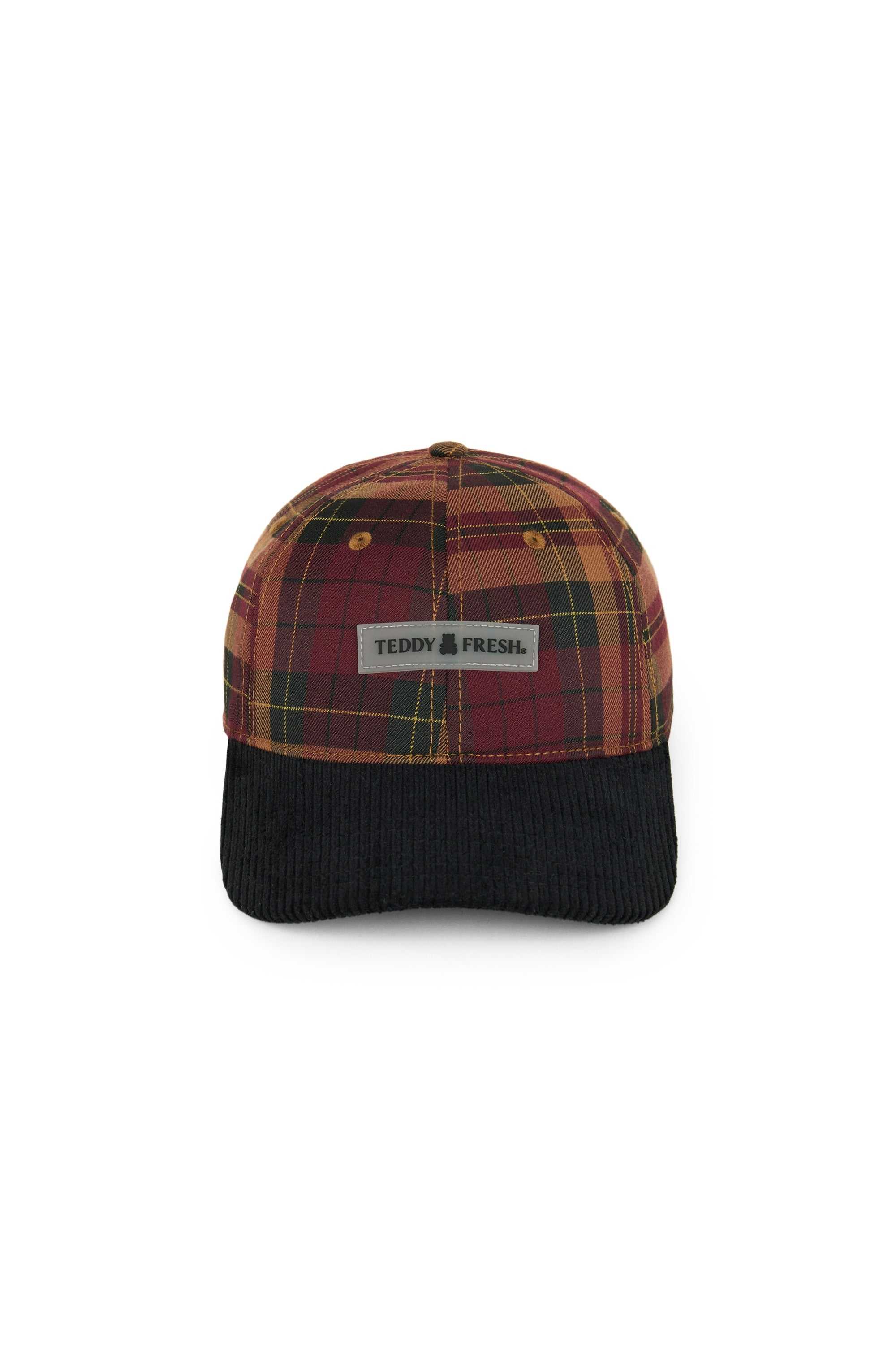 Brown Teddy Fresh Plaid Dad Hat | AYGKWT215