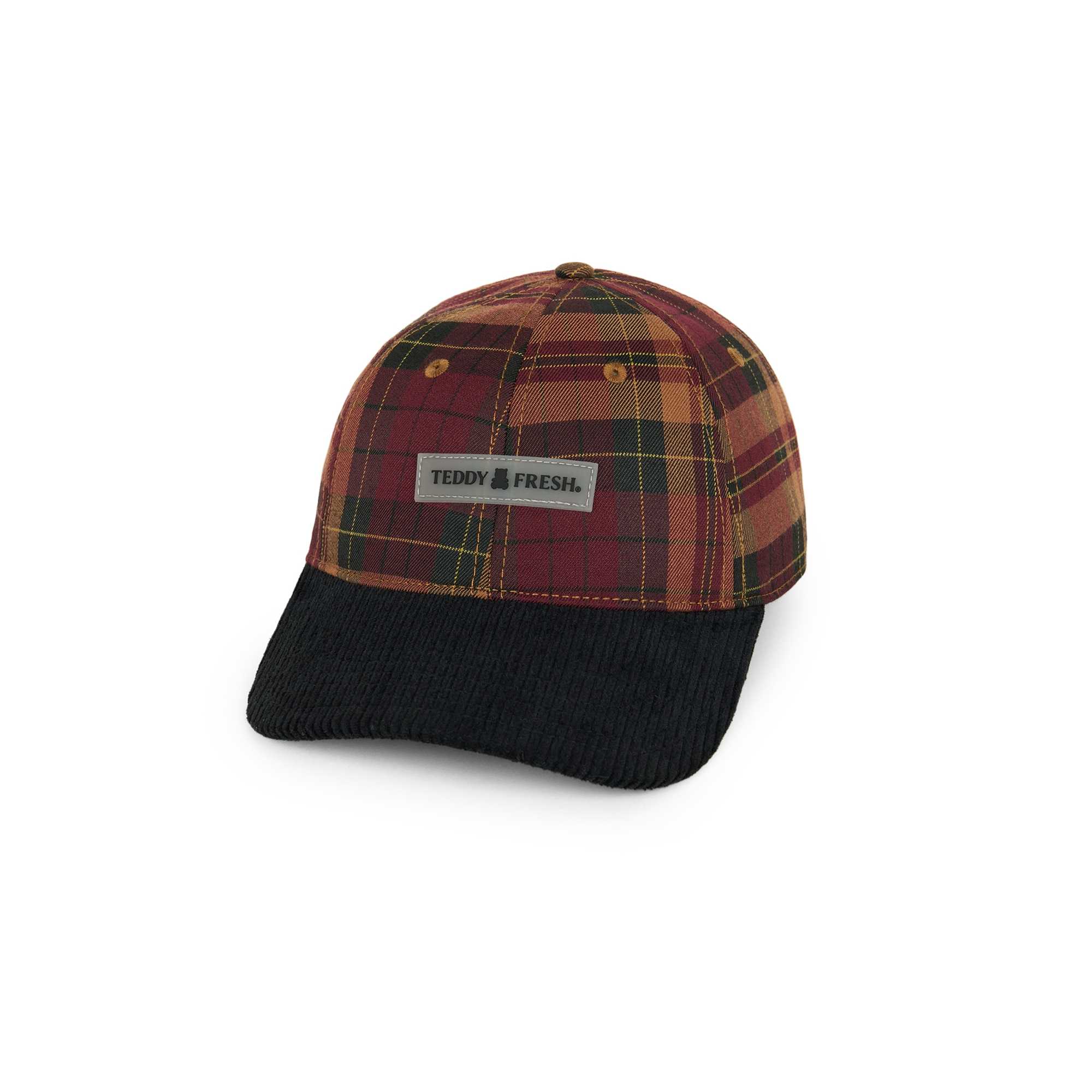 Brown Teddy Fresh Plaid Dad Hat | AYGKWT215