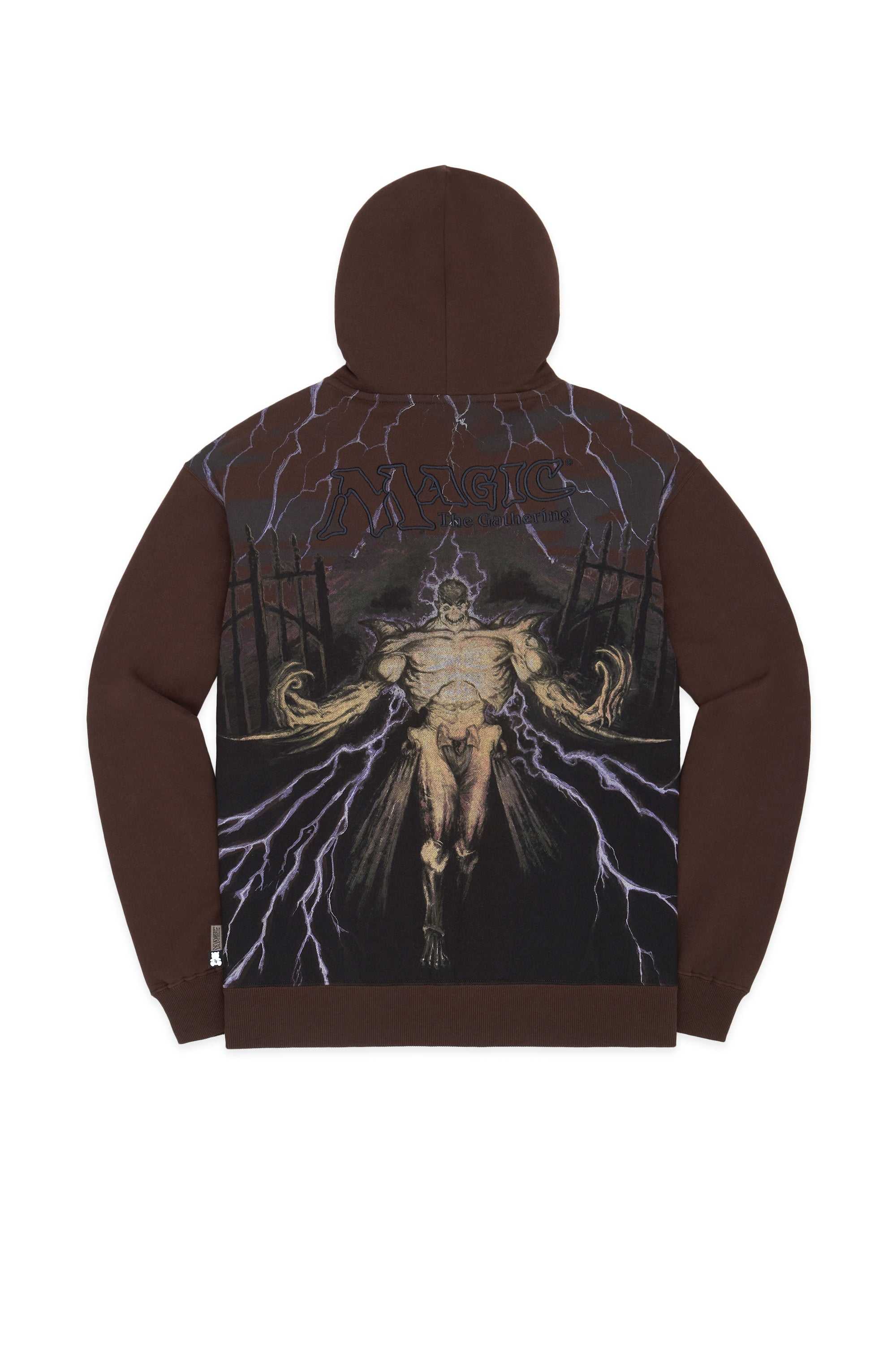 Brown Teddy Fresh TF x Magic: The Gathering Soulless One Hoodie | EKSAVI385