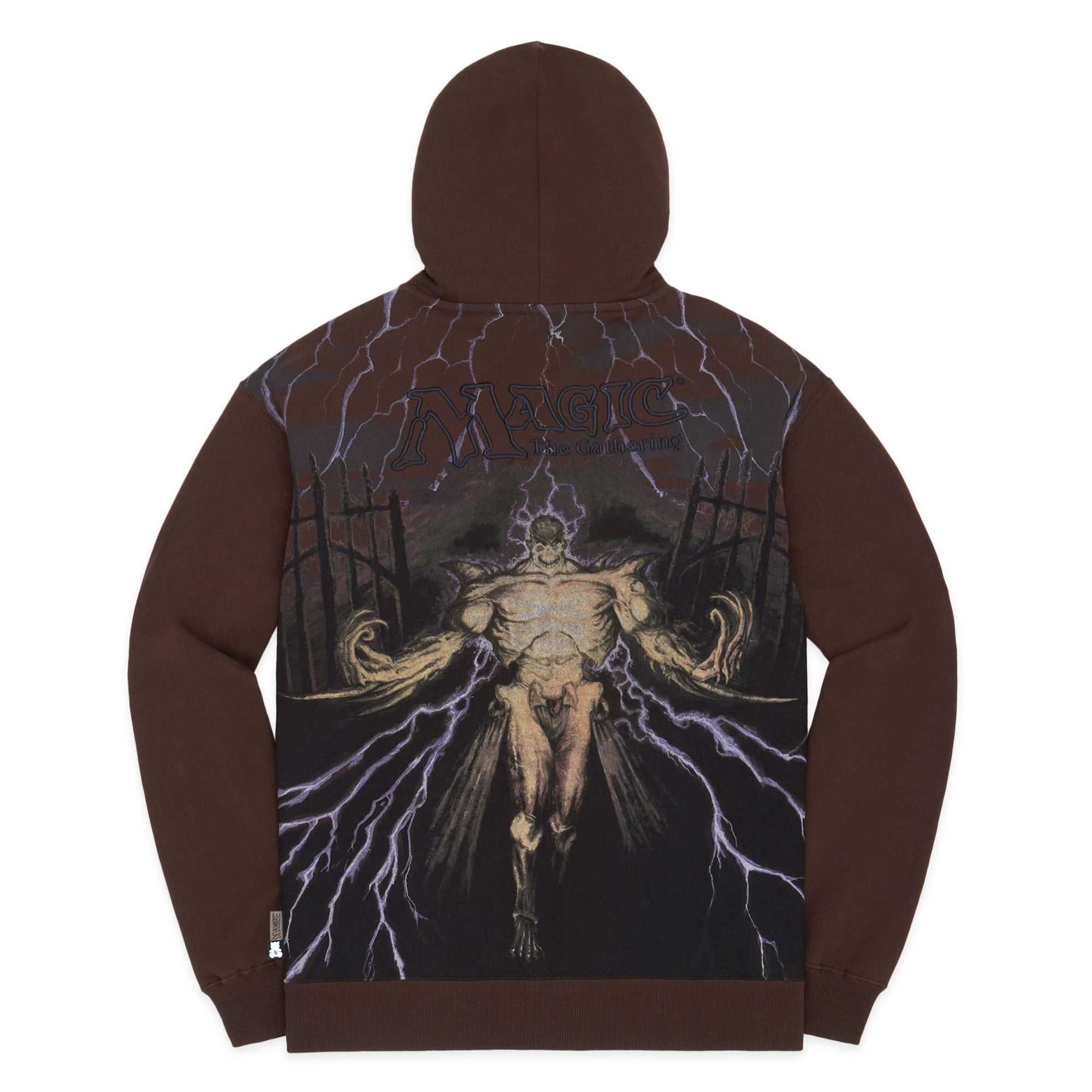 Brown Teddy Fresh TF x Magic: The Gathering Soulless One Hoodie | EKSAVI385