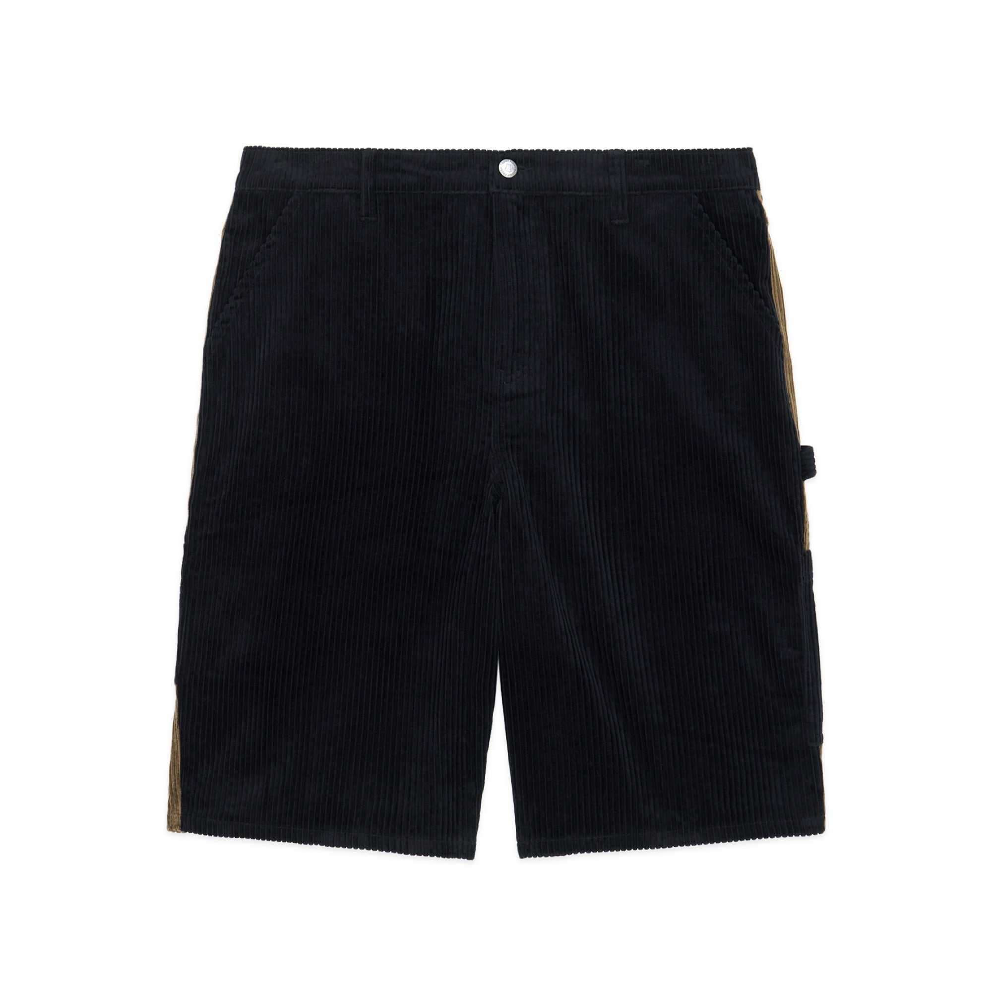 Brown Teddy Fresh Two Tone Corduroy Shorts | BTSPHL194