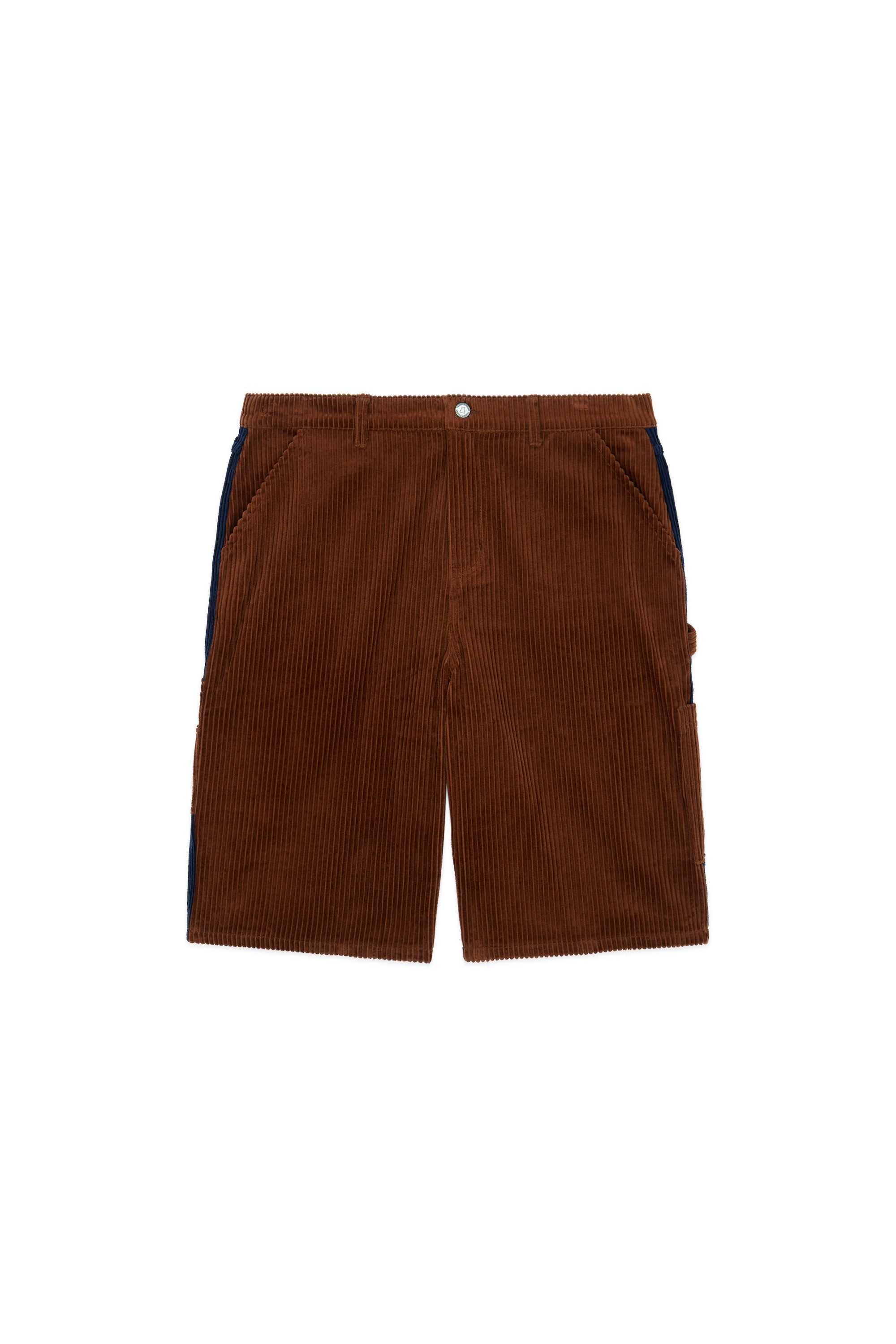 Brown Teddy Fresh Two Tone Corduroy Shorts | BTSPHL194