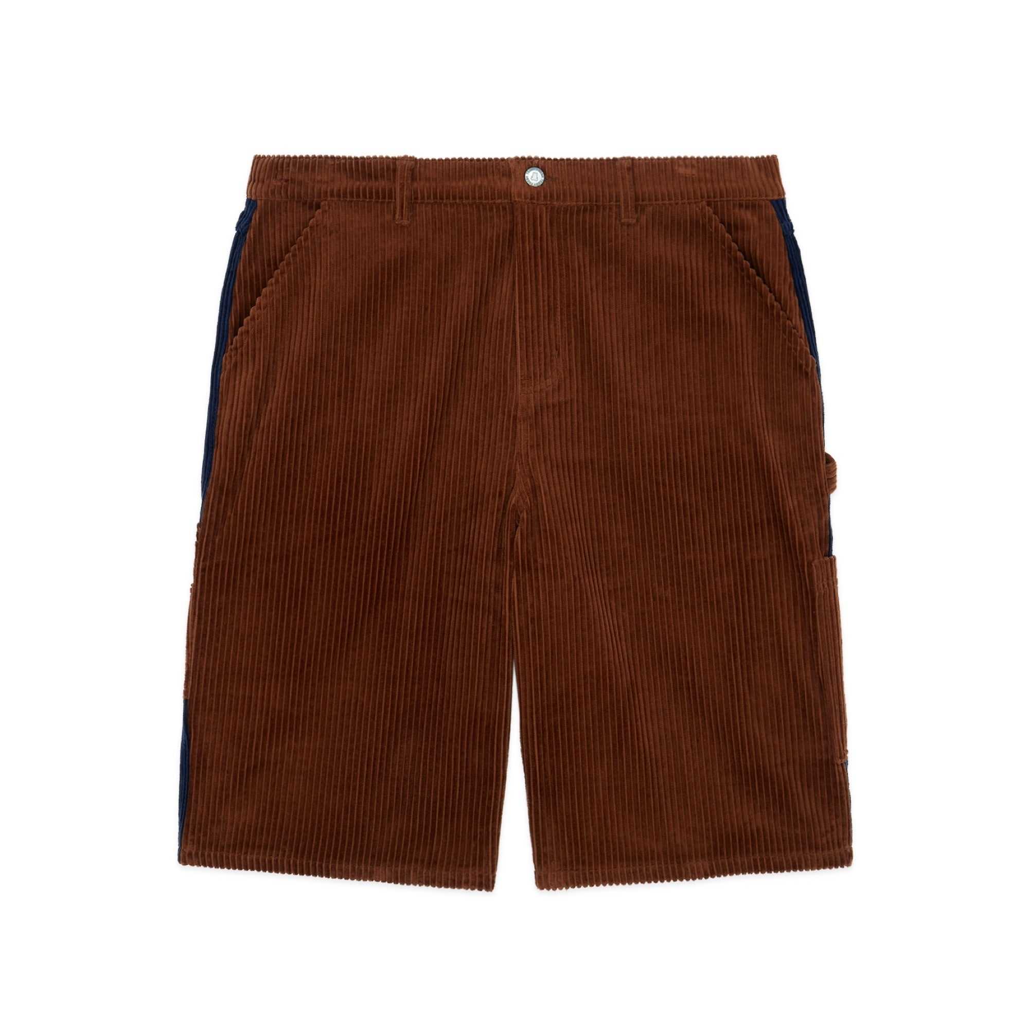 Brown Teddy Fresh Two Tone Corduroy Shorts | BTSPHL194