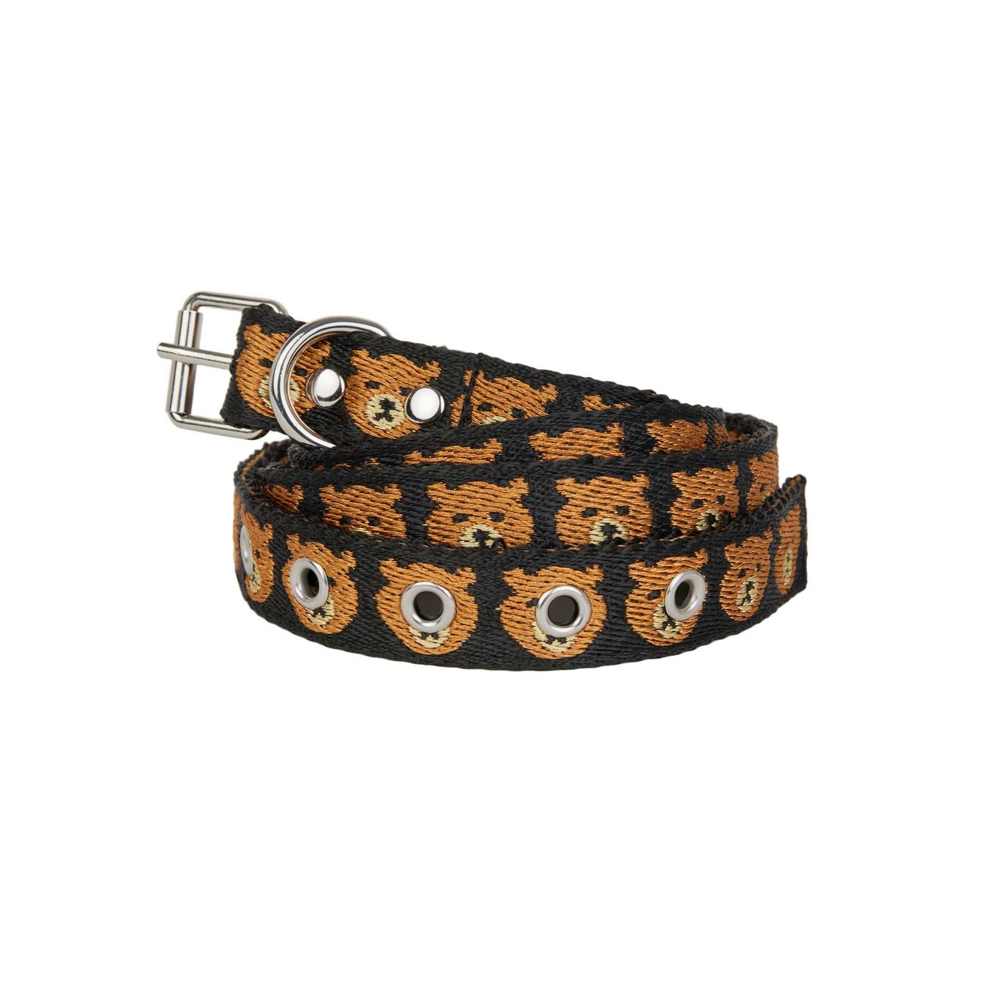 Brown Teddy Fresh Woven Bear Tape Belt | KYJTMR870