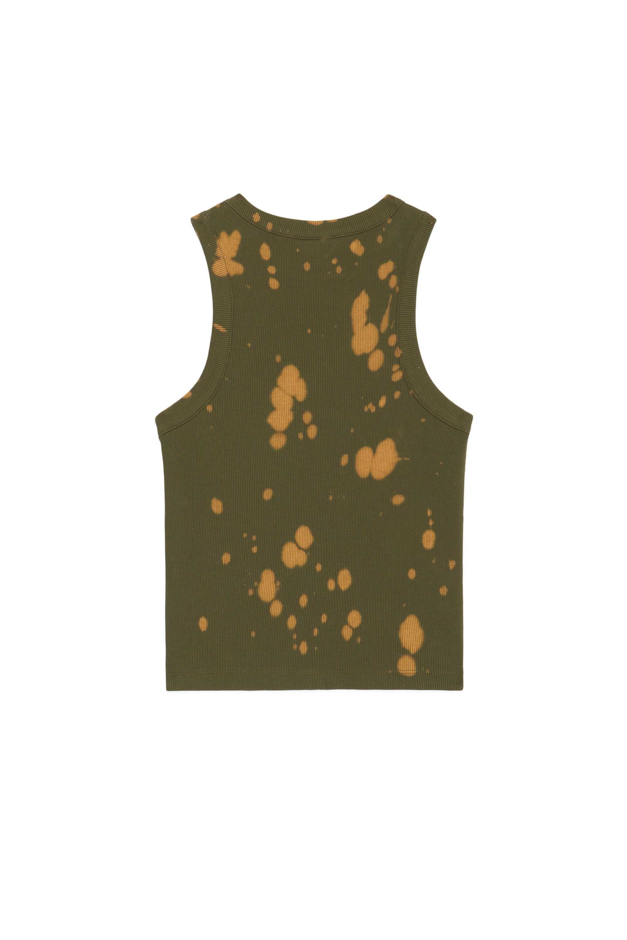 Green Teddy Fresh Bleach Bear Tank Top | KGXBLO153