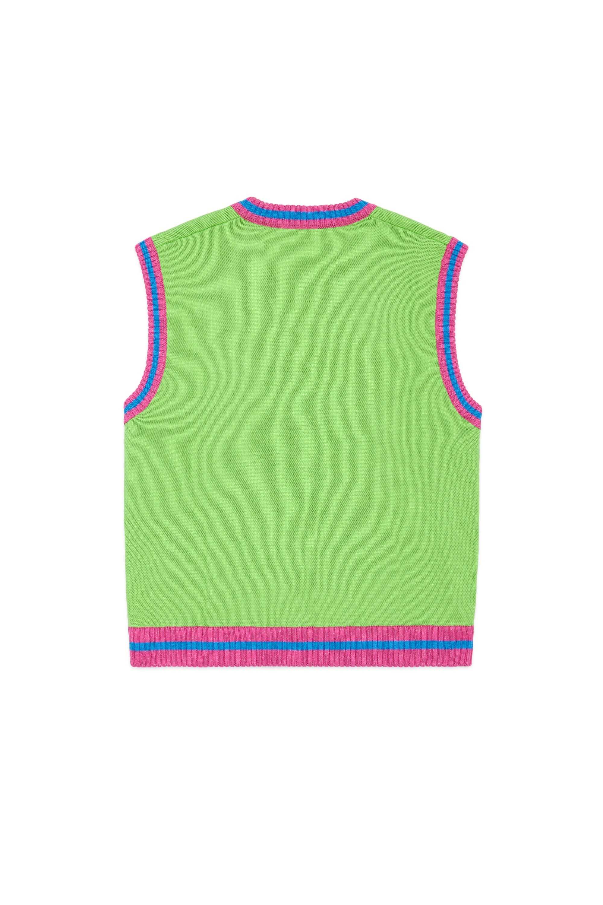 Green Teddy Fresh Ted Sweater Vest | XLBOWQ718