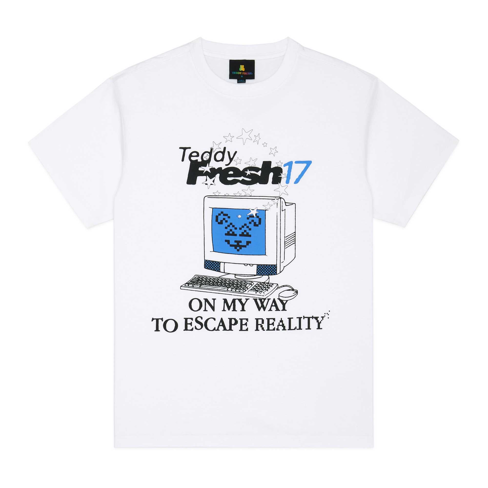 Grey Teddy Fresh Computer Tee | ZDVBMC270