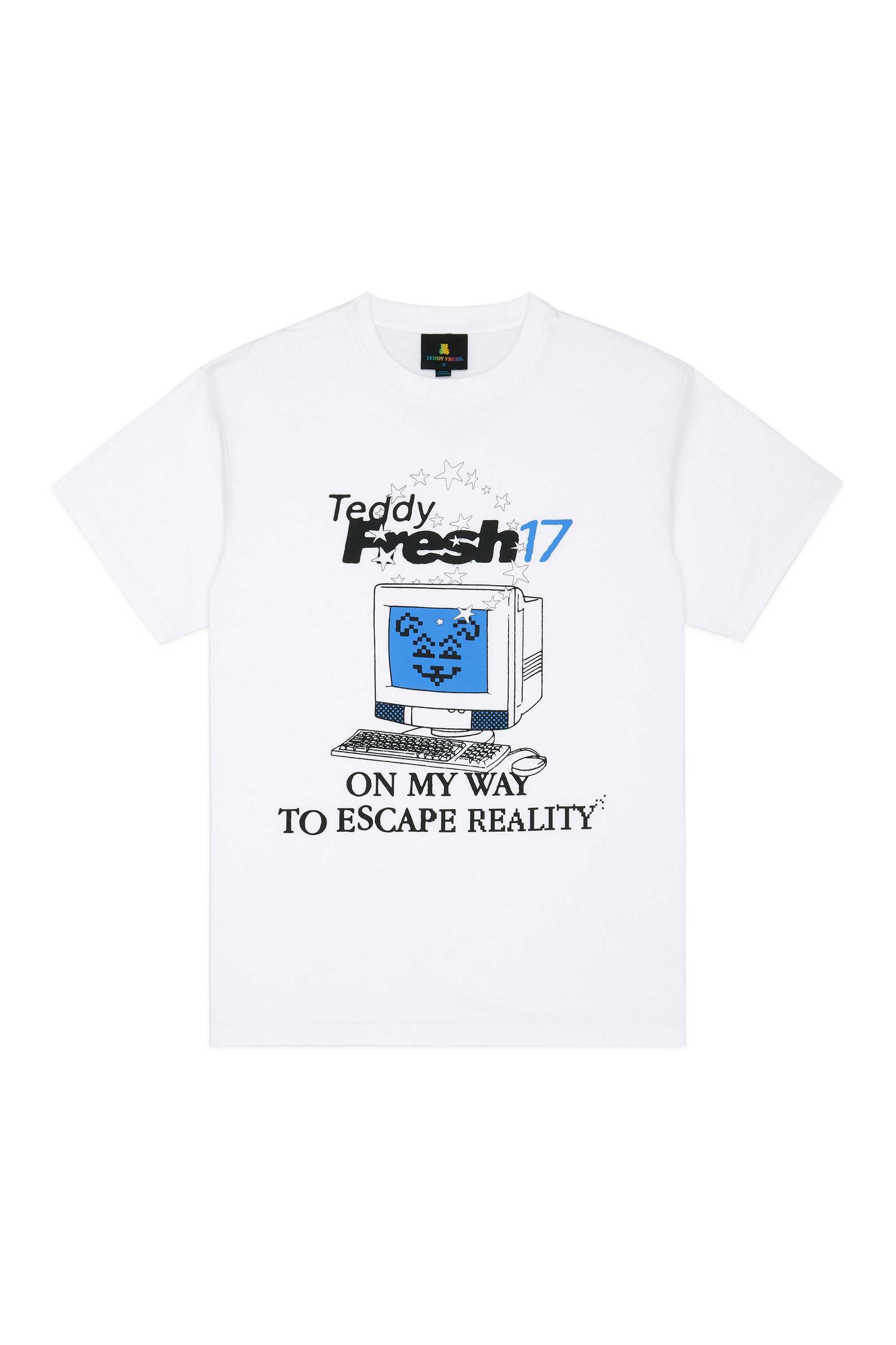 Grey Teddy Fresh Computer Tee | ZDVBMC270