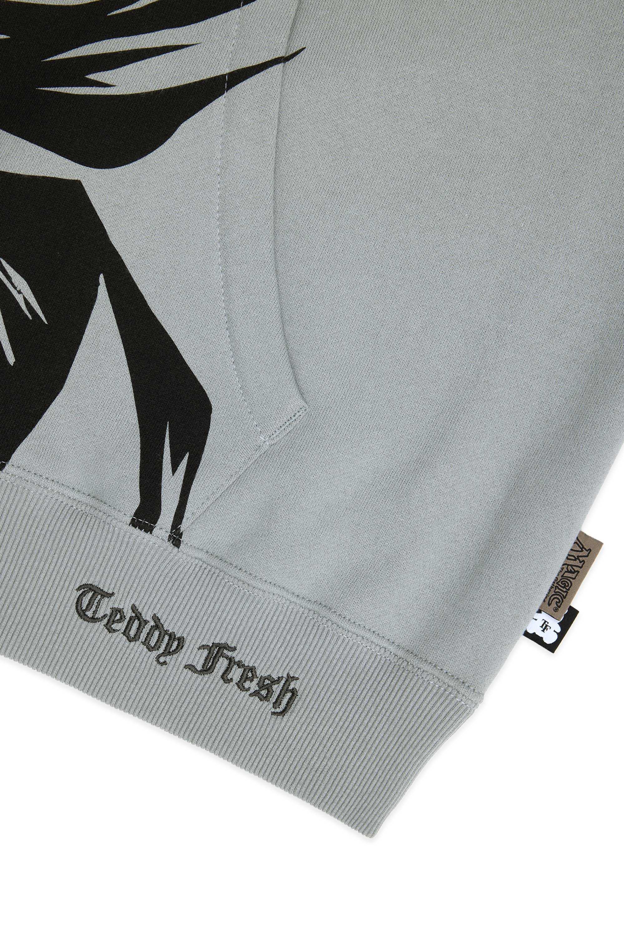 Grey Teddy Fresh TF x Magic: The Gathering Liliana Of The Dark Realms Hoodie | DJOWZE693