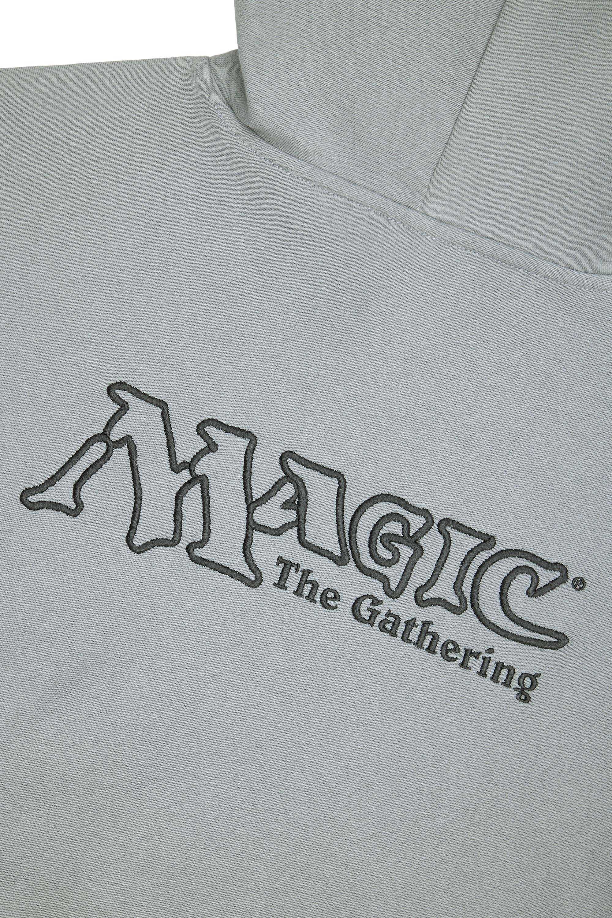 Grey Teddy Fresh TF x Magic: The Gathering Liliana Of The Dark Realms Hoodie | DJOWZE693