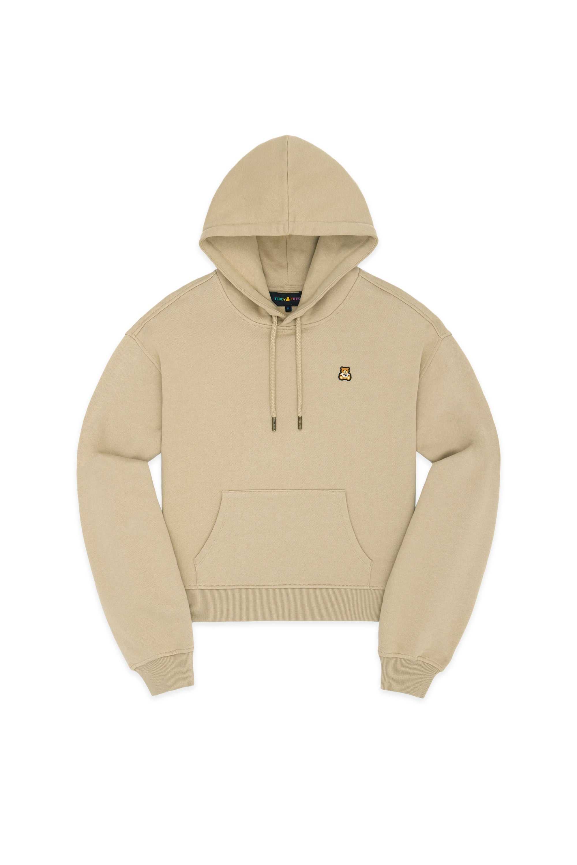 Khaki Teddy Fresh Classic Hoodie | UKFAQE784