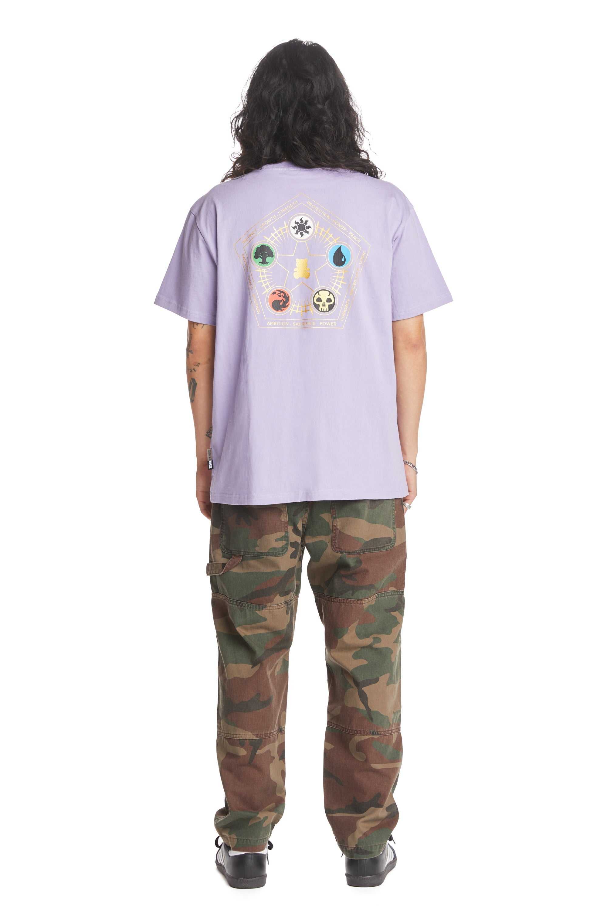 Lilac Teddy Fresh TF x Magic: The Gathering Tee | DYNOJU802