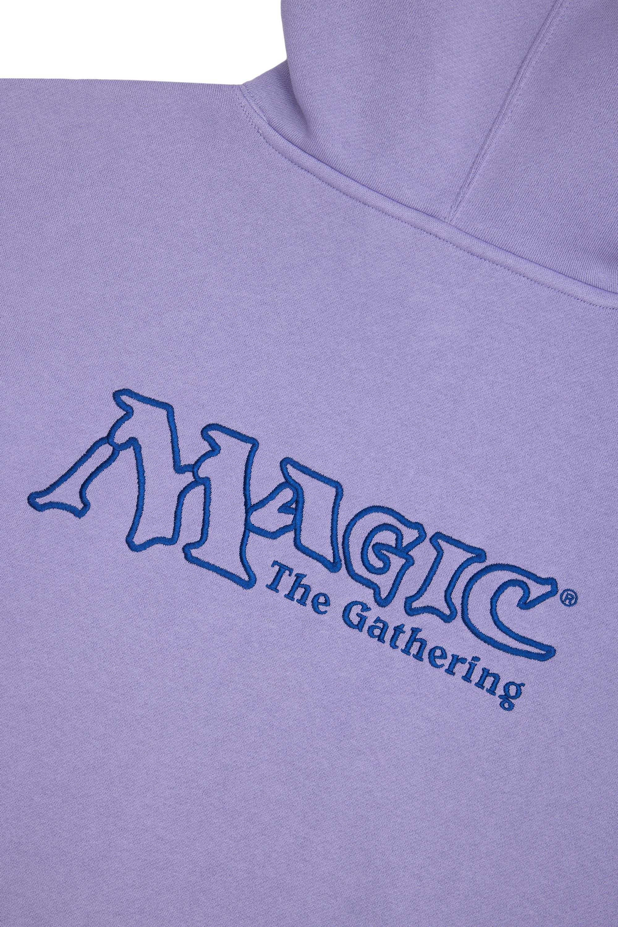 Lilac Teddy Fresh TF x Magic: The Gathering Counterspell Hoodie | AEVQWB804