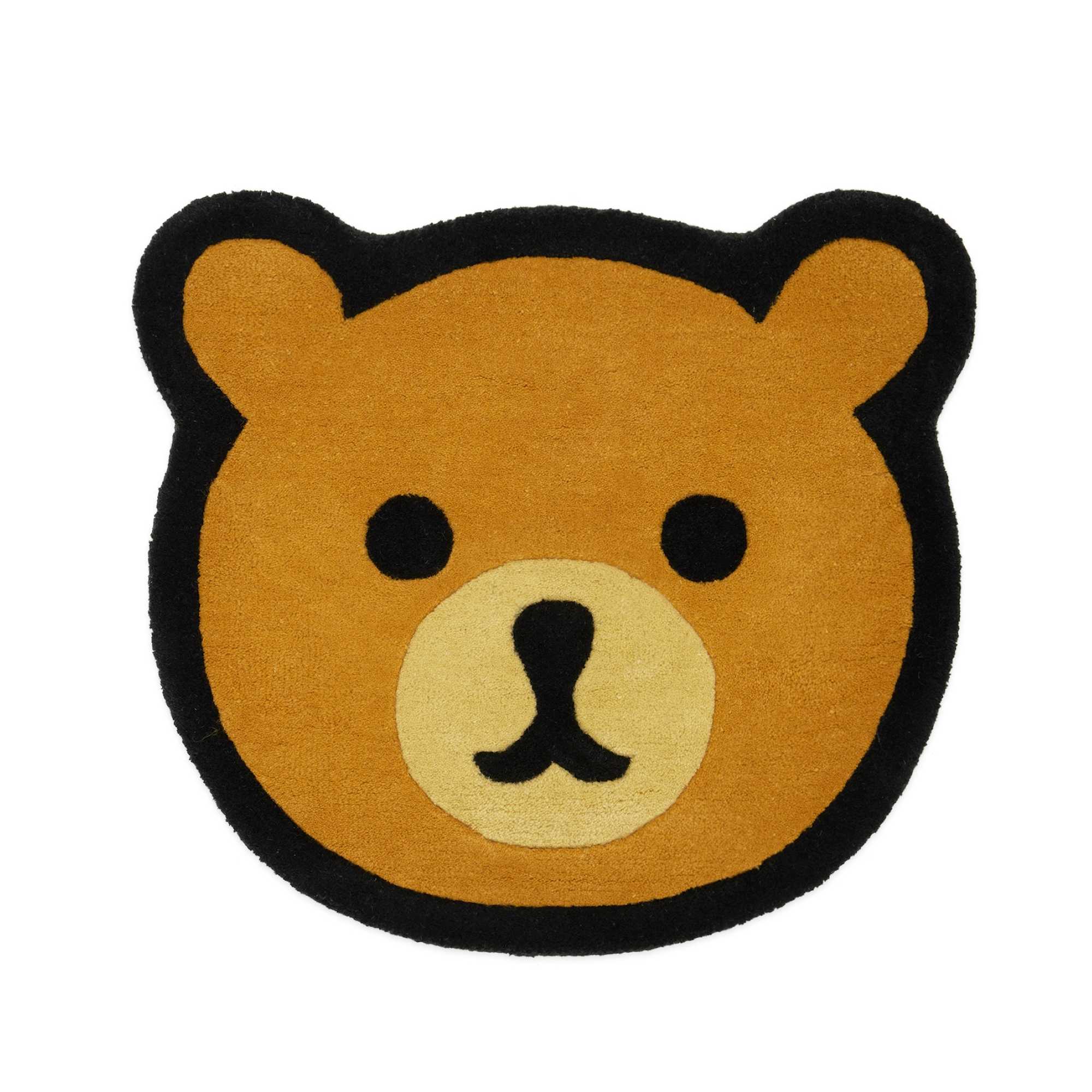 Multi Teddy Fresh Bear Head Rug | XMSZOH175